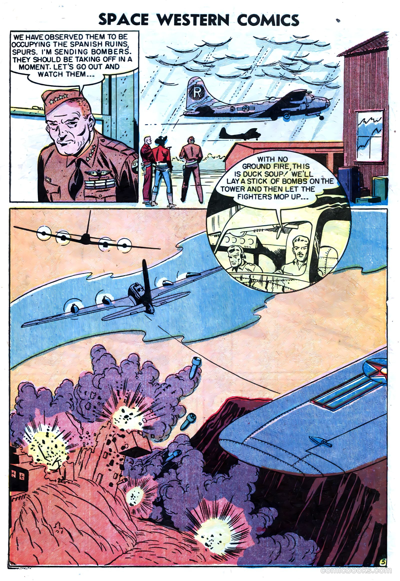 Space Western Comics #43 (1953) — page 7 of 36