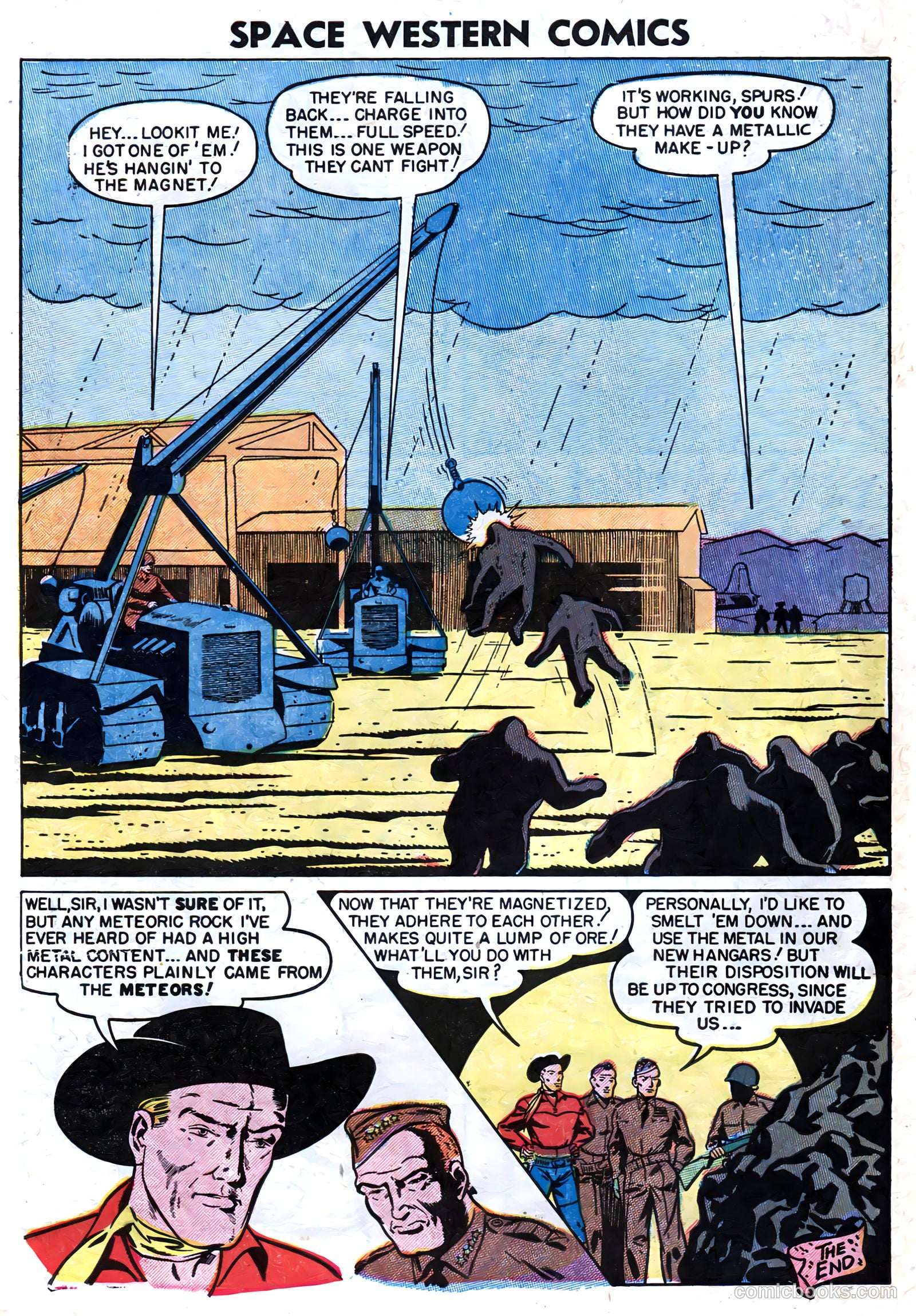 Space Western Comics #43 (1953) — page 10 of 36