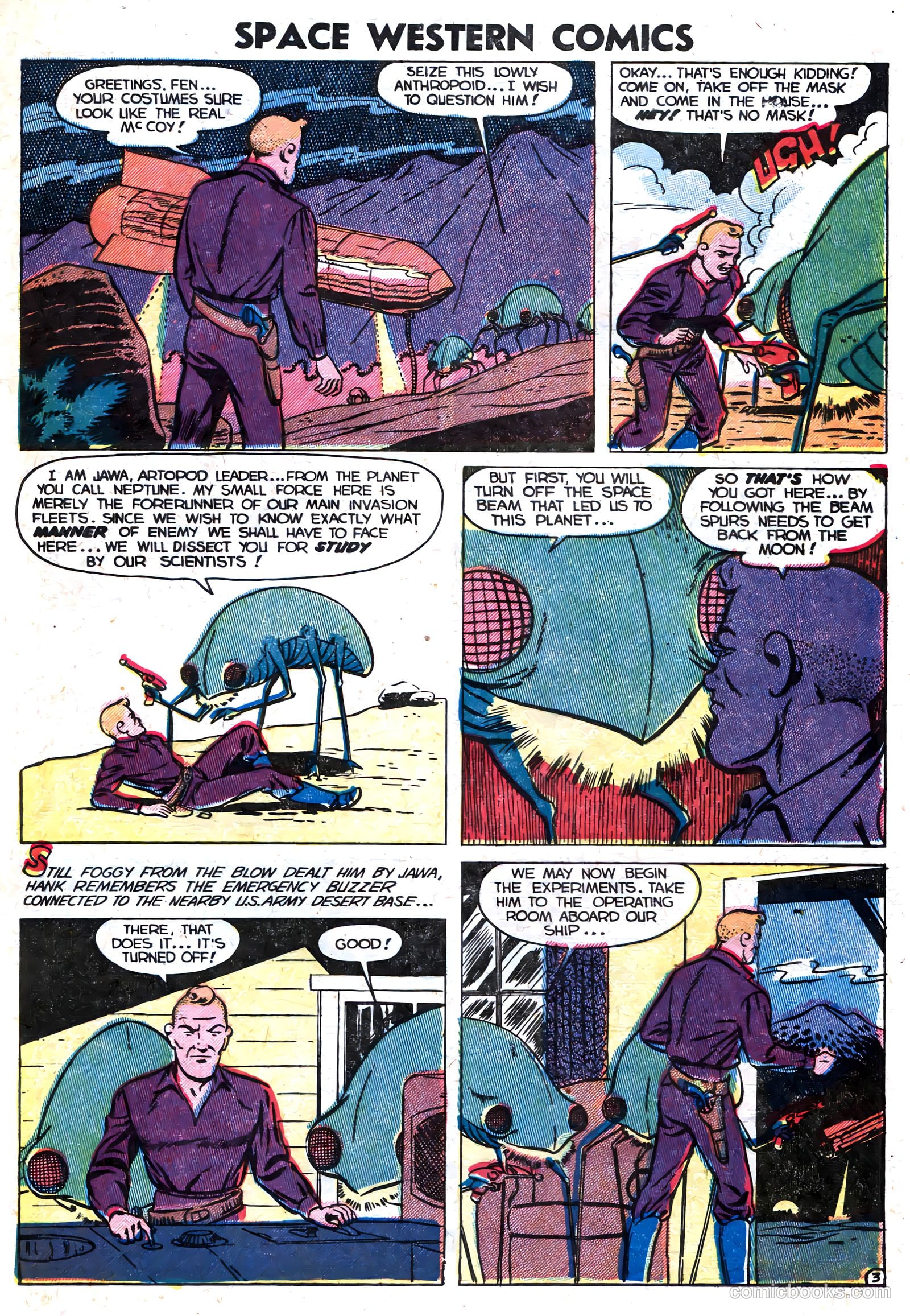 Space Western Comics #43 (1953) — page 13 of 36