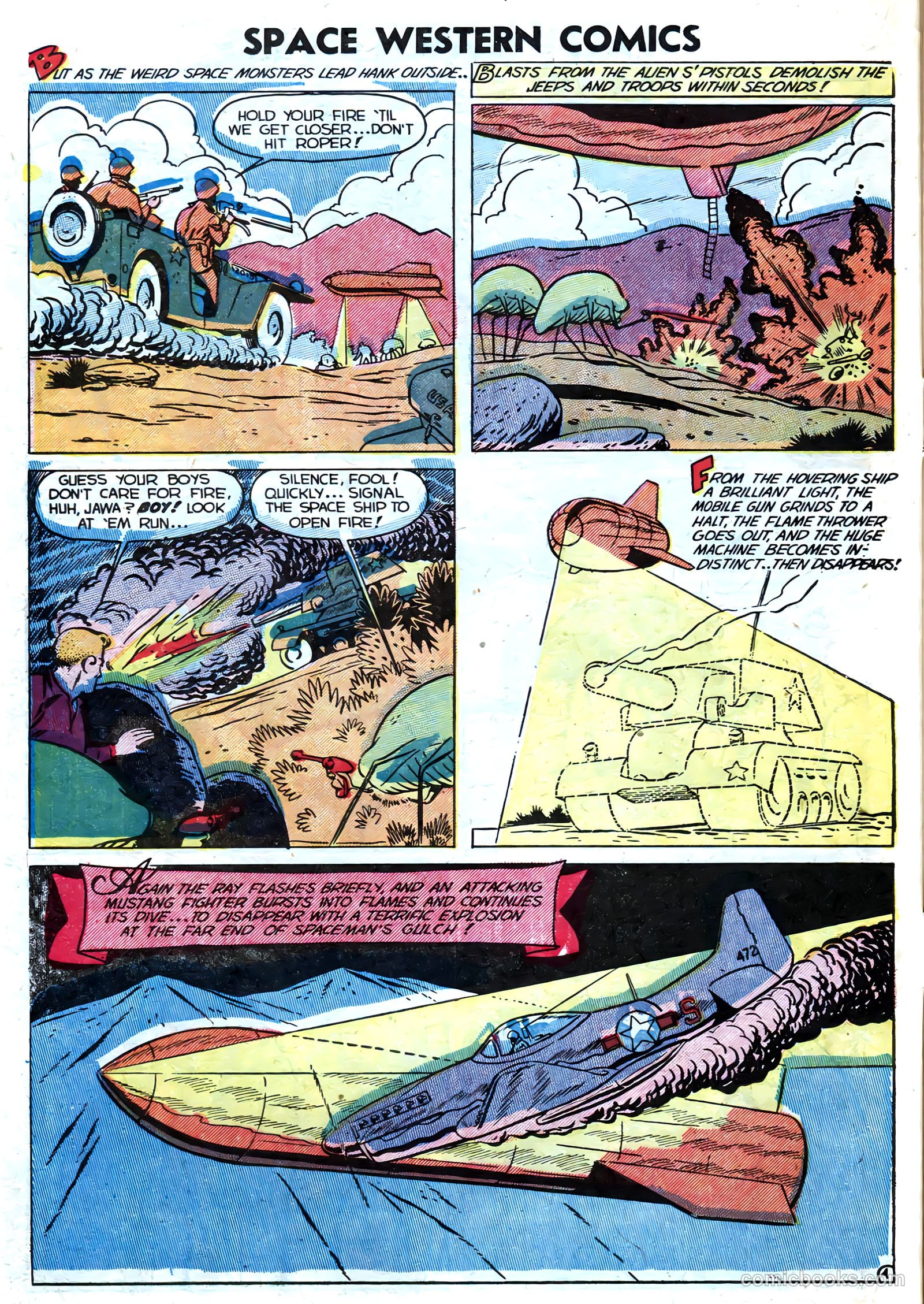Space Western Comics #43 (1953) — page 14 of 36