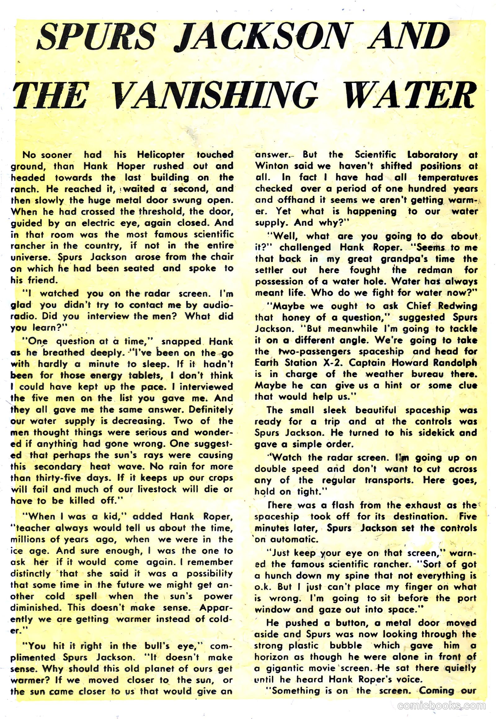 Space Western Comics #43 (1953) — page 18 of 36