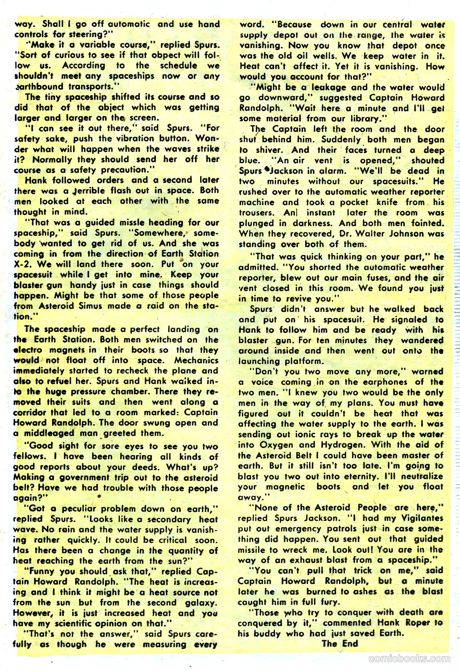 Space Western Comics #43 (1953) — page 19 of 36