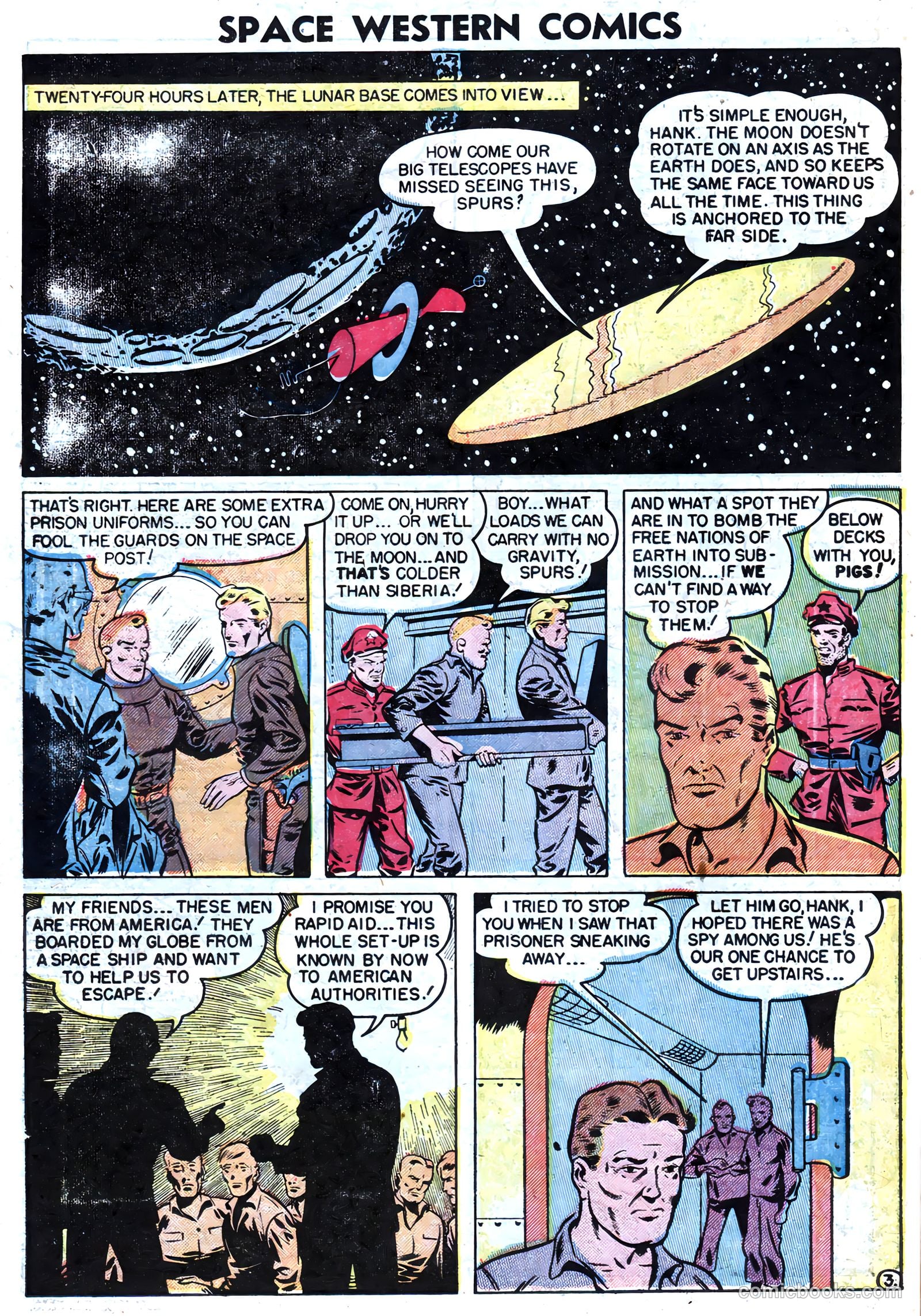 Space Western Comics #43 (1953) — page 22 of 36
