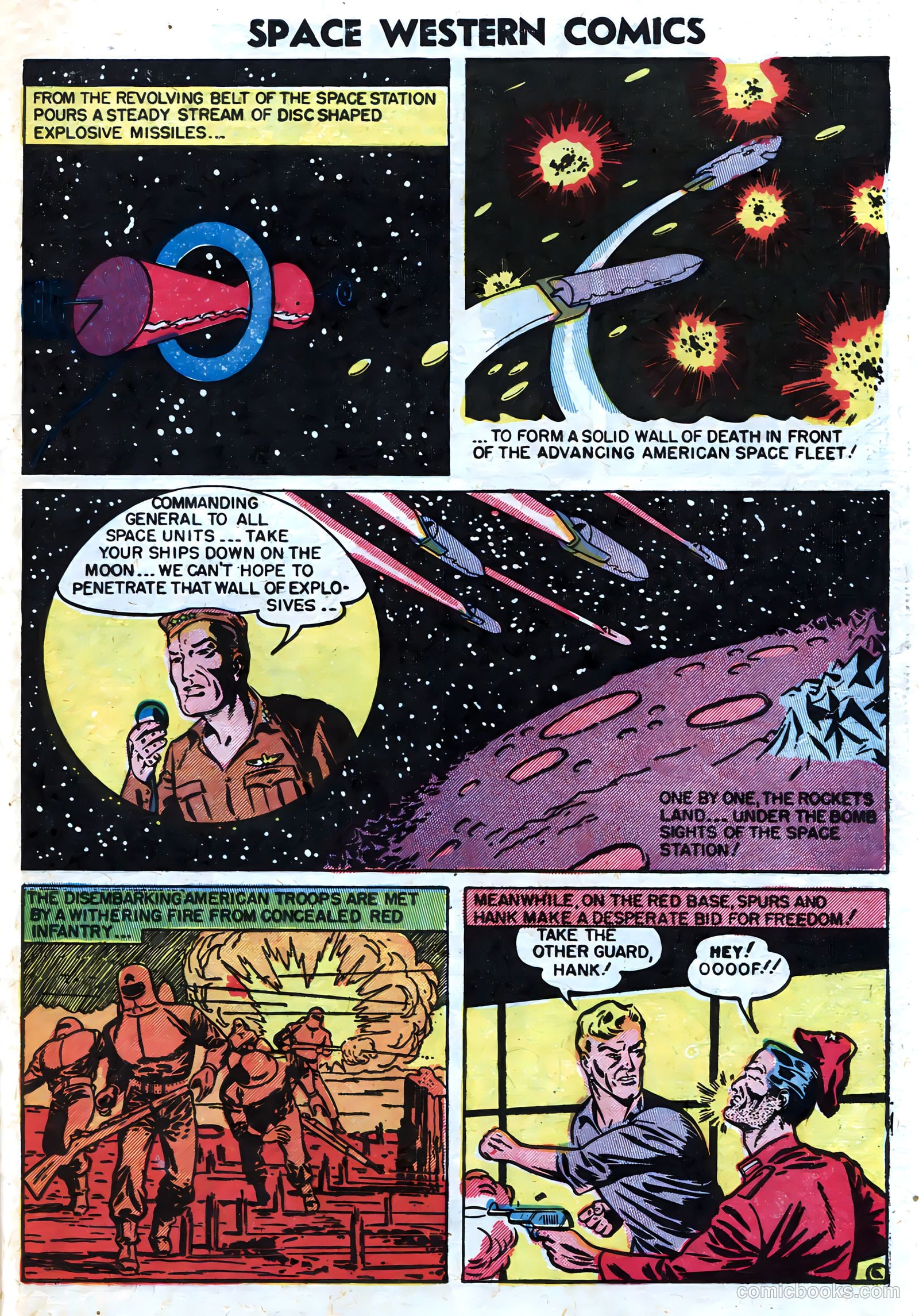 Space Western Comics #43 (1953) — page 25 of 36
