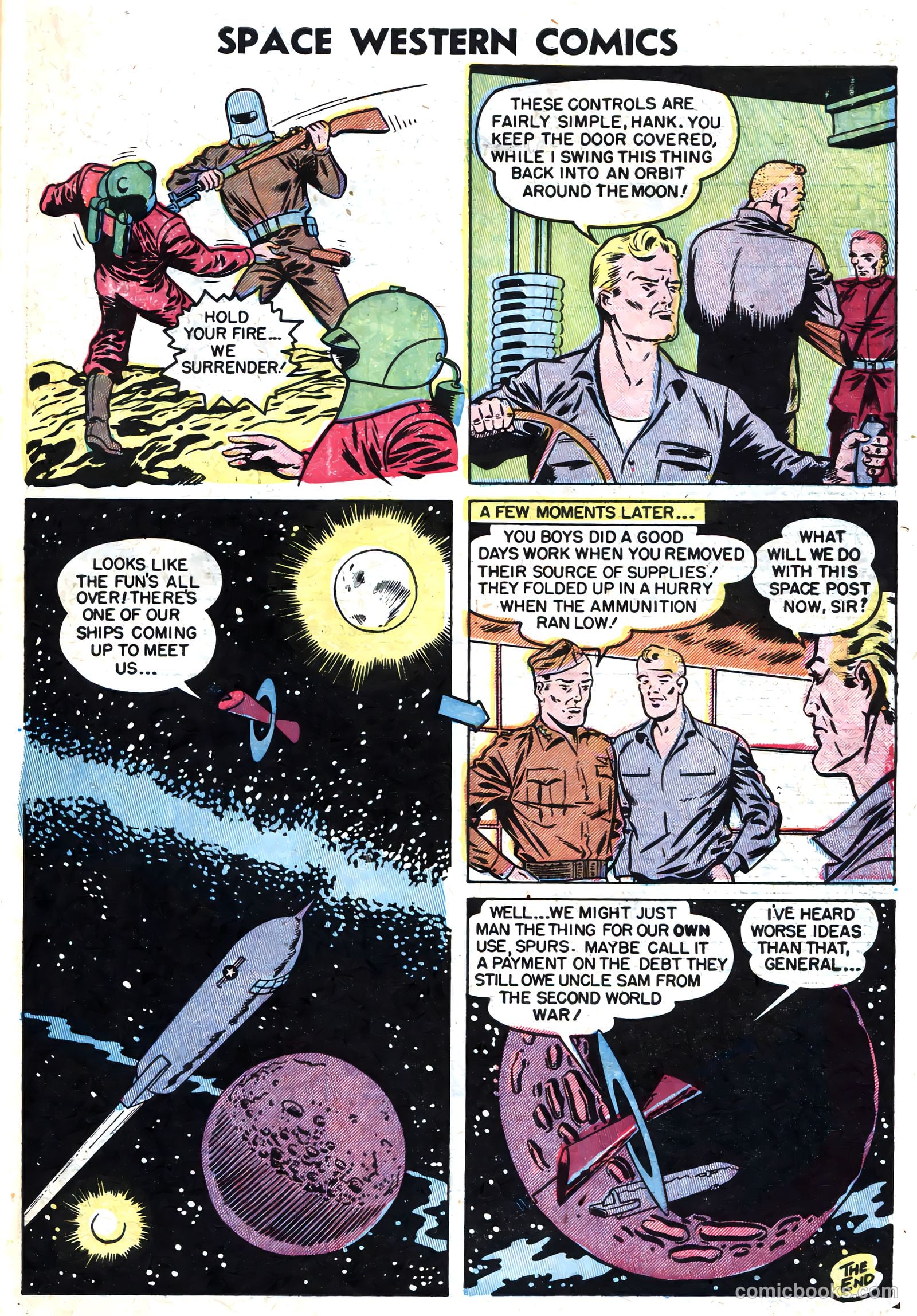 Space Western Comics #43 (1953) — page 27 of 36