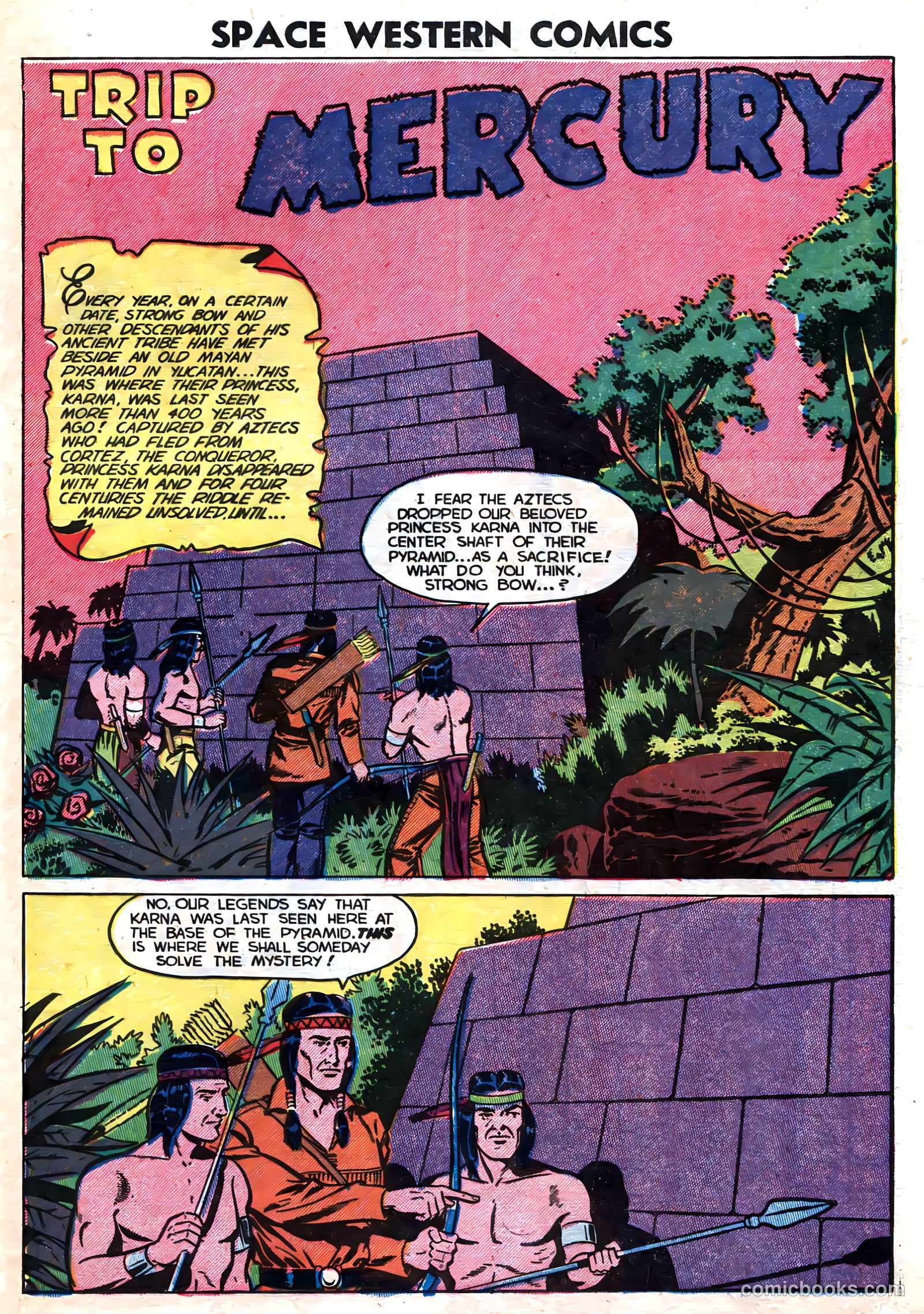 Space Western Comics #43 (1953) — page 29 of 36