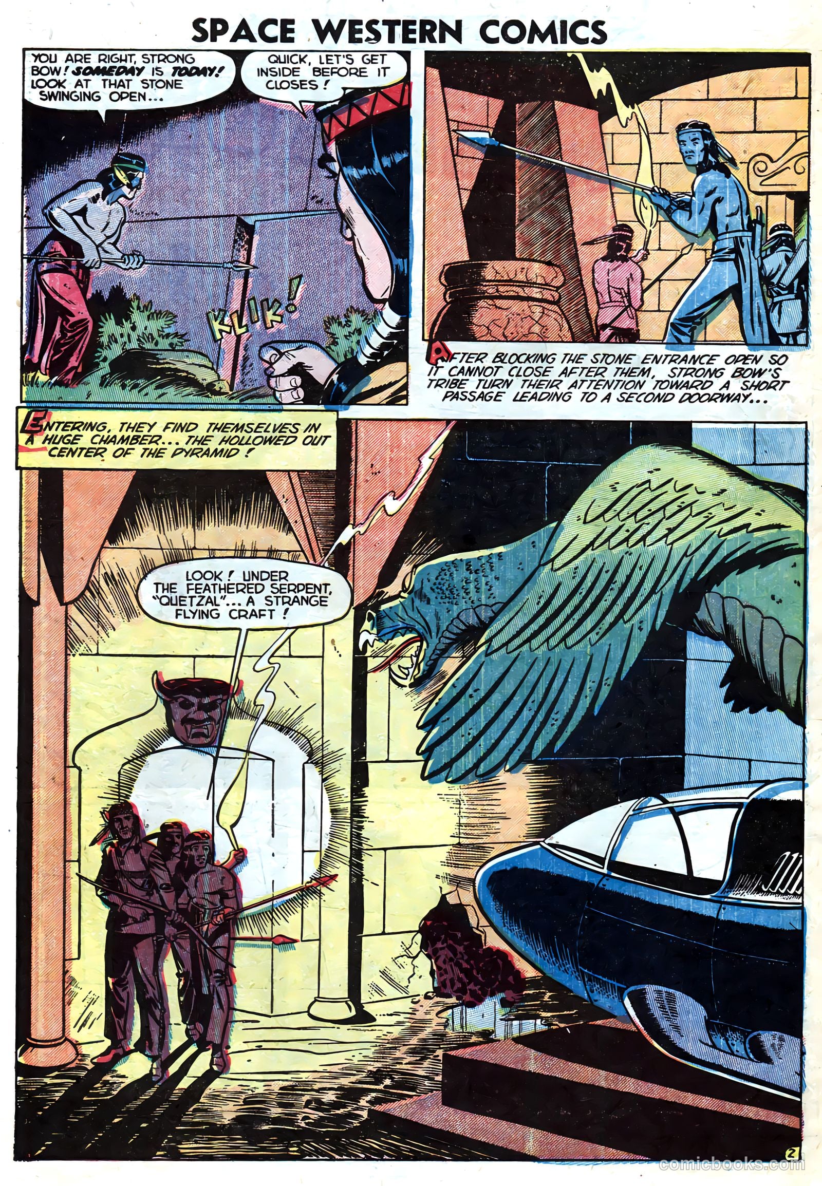 Space Western Comics #43 (1953) — page 30 of 36