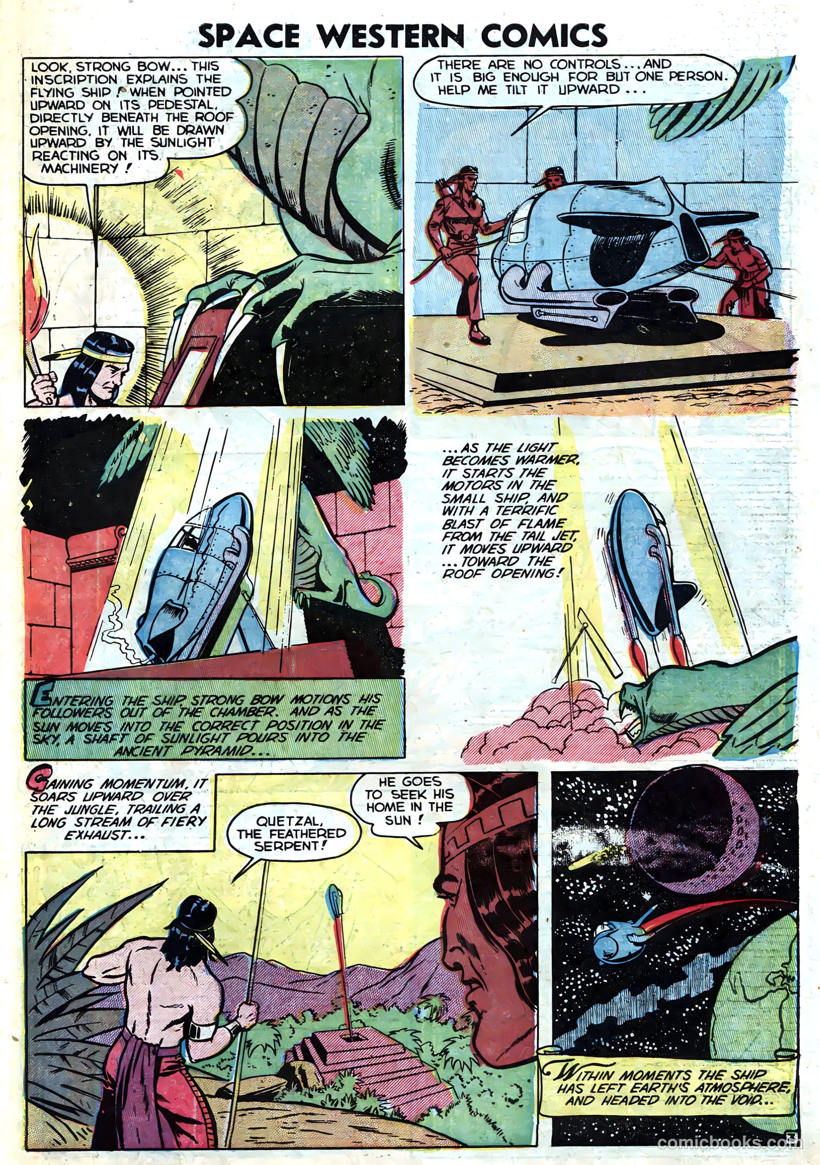 Space Western Comics #43 (1953) — page 31 of 36