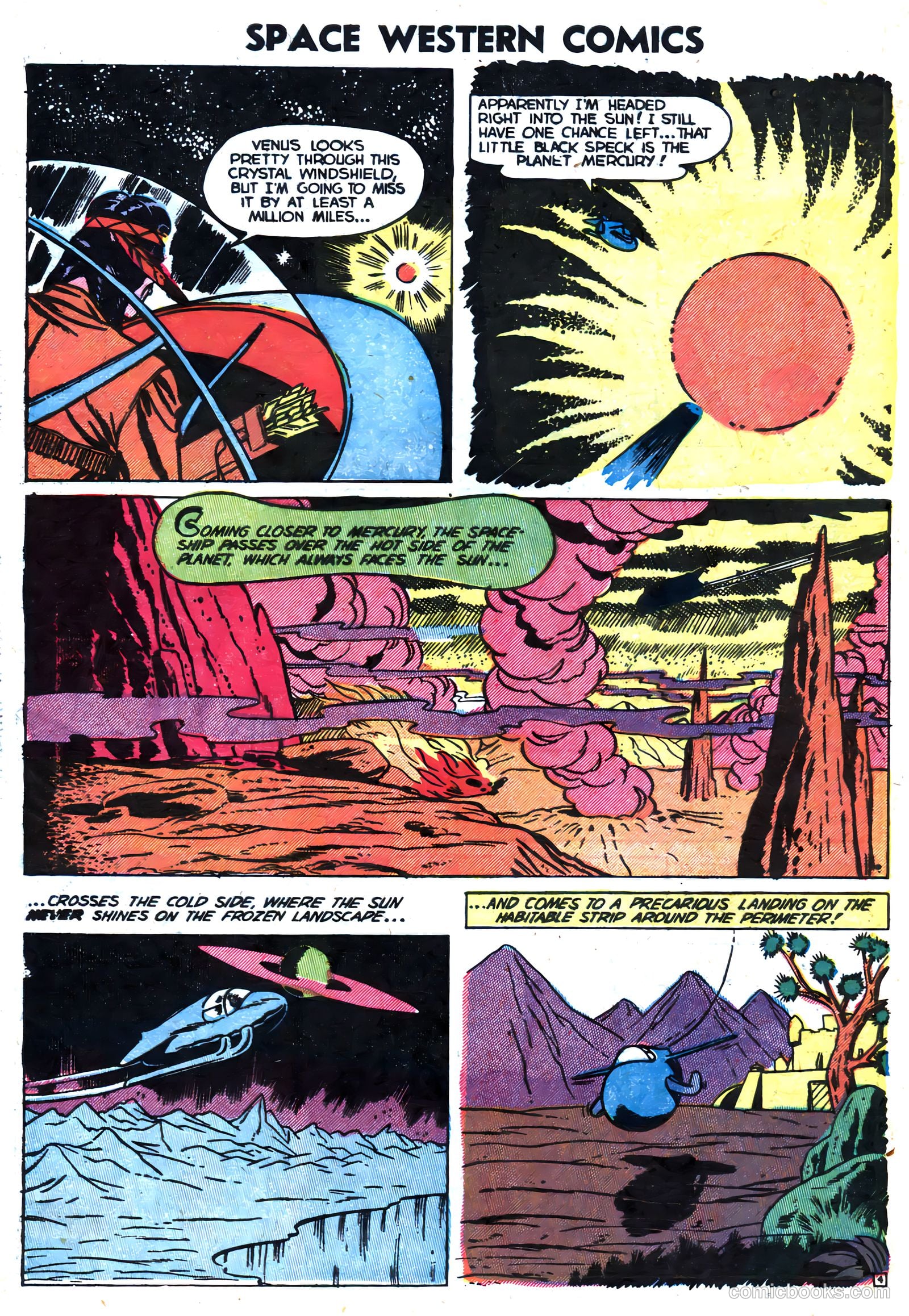 Space Western Comics #43 (1953) — page 32 of 36