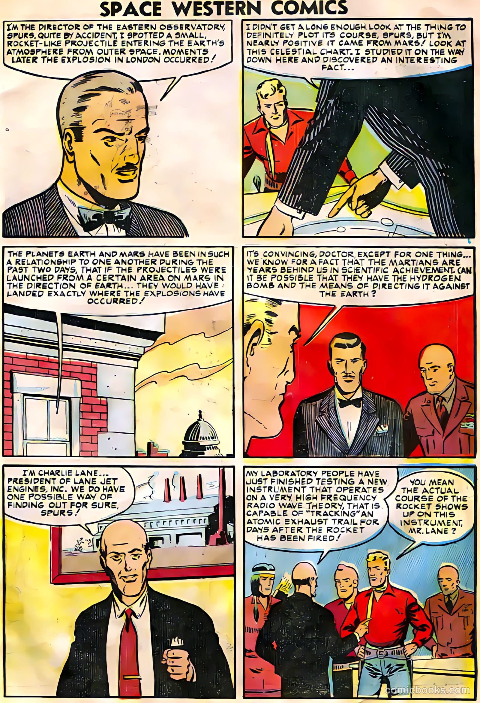 Space Western Comics #44 (1953) — page 5 of 36