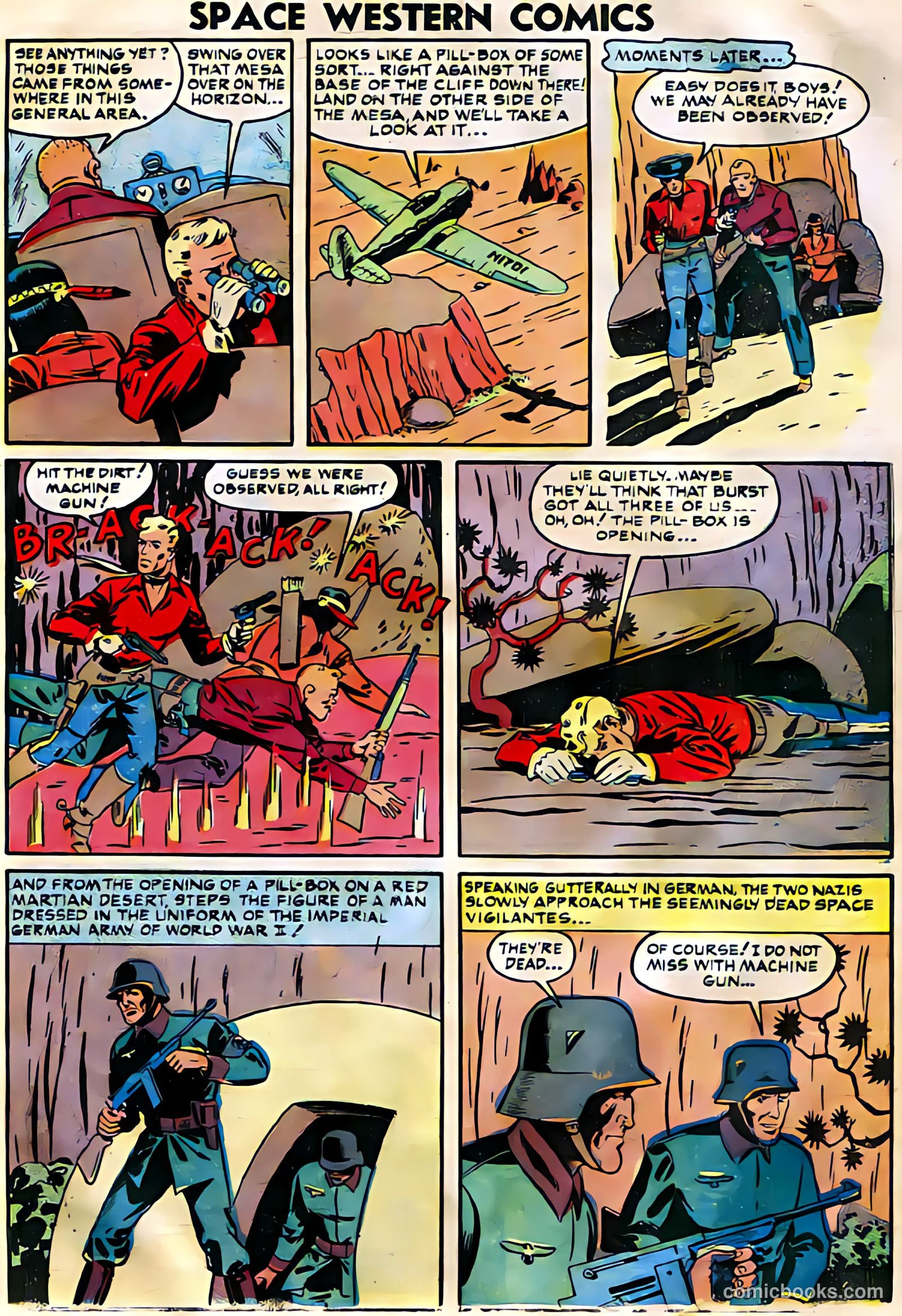 Space Western Comics #44 (1953) — page 7 of 36