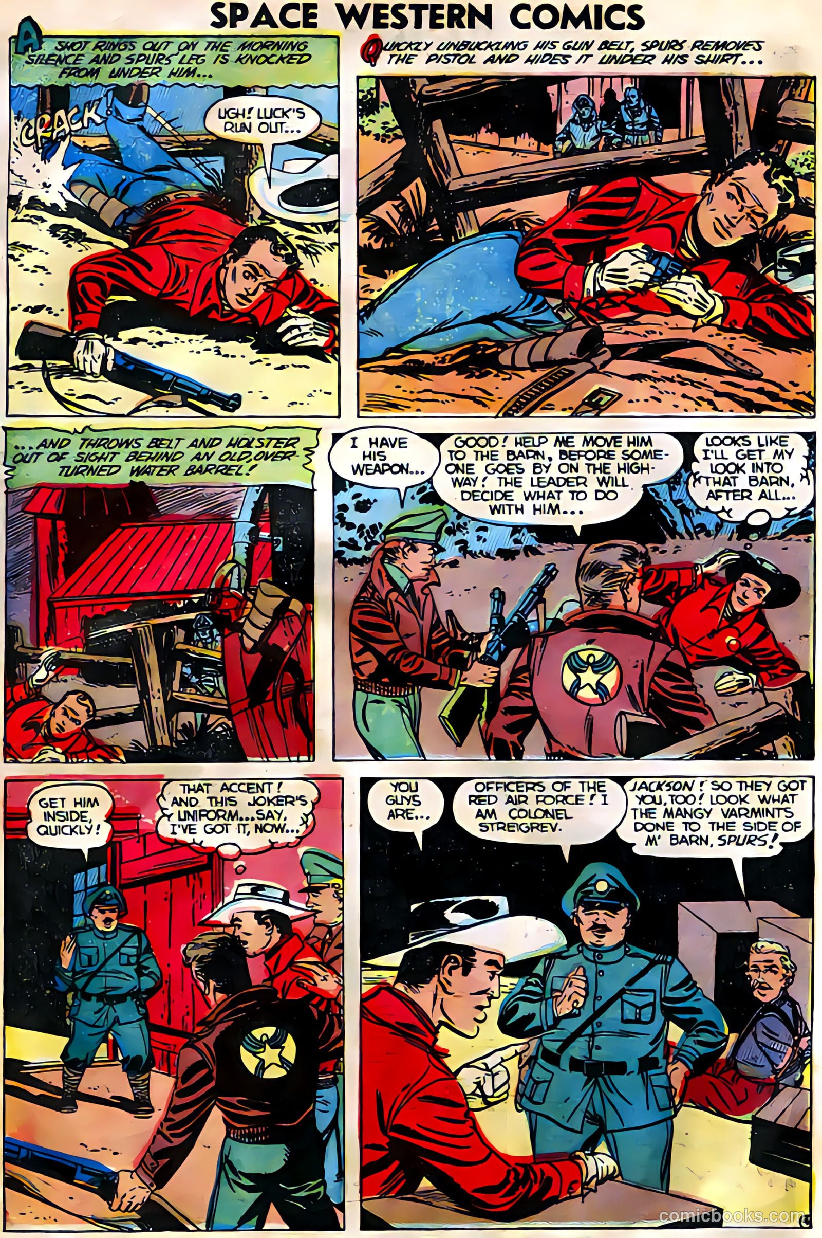 Space Western Comics #44 (1953) — page 14 of 36