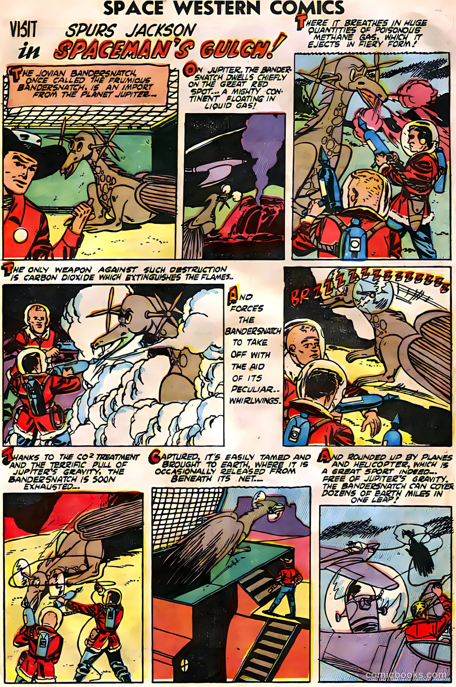 Space Western Comics #44 (1953) — page 17 of 36