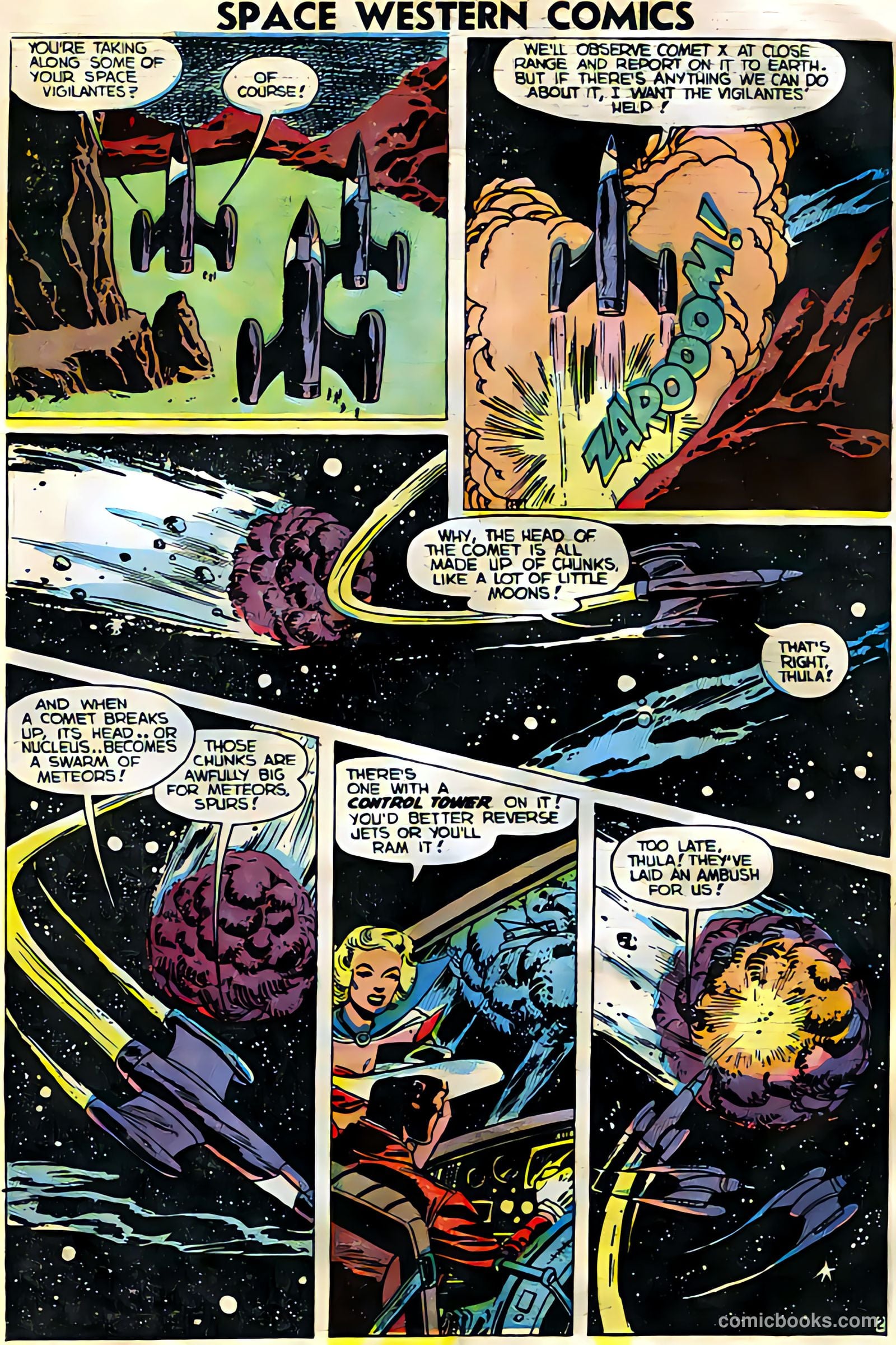 Space Western Comics #44 (1953) — page 27 of 36