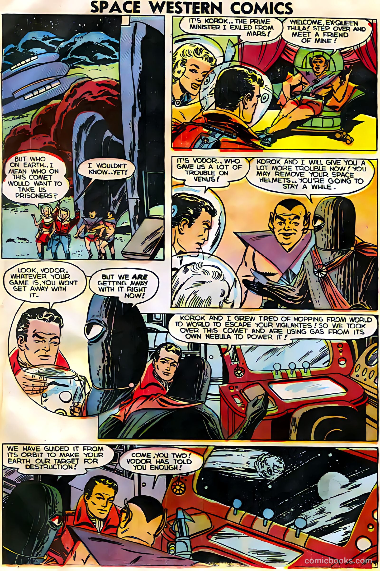 Space Western Comics #44 (1953) — page 28 of 36