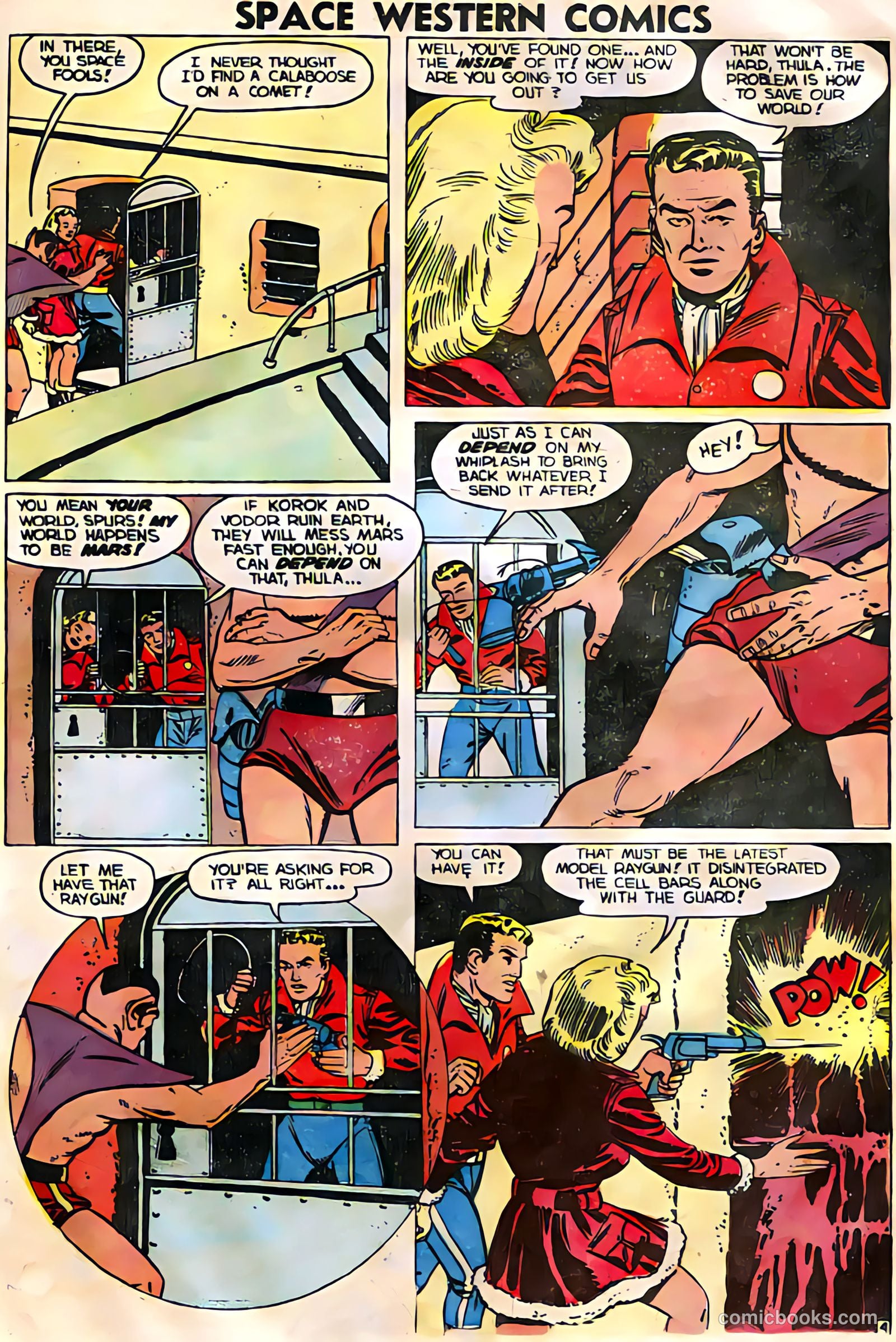 Space Western Comics #44 (1953) — page 29 of 36