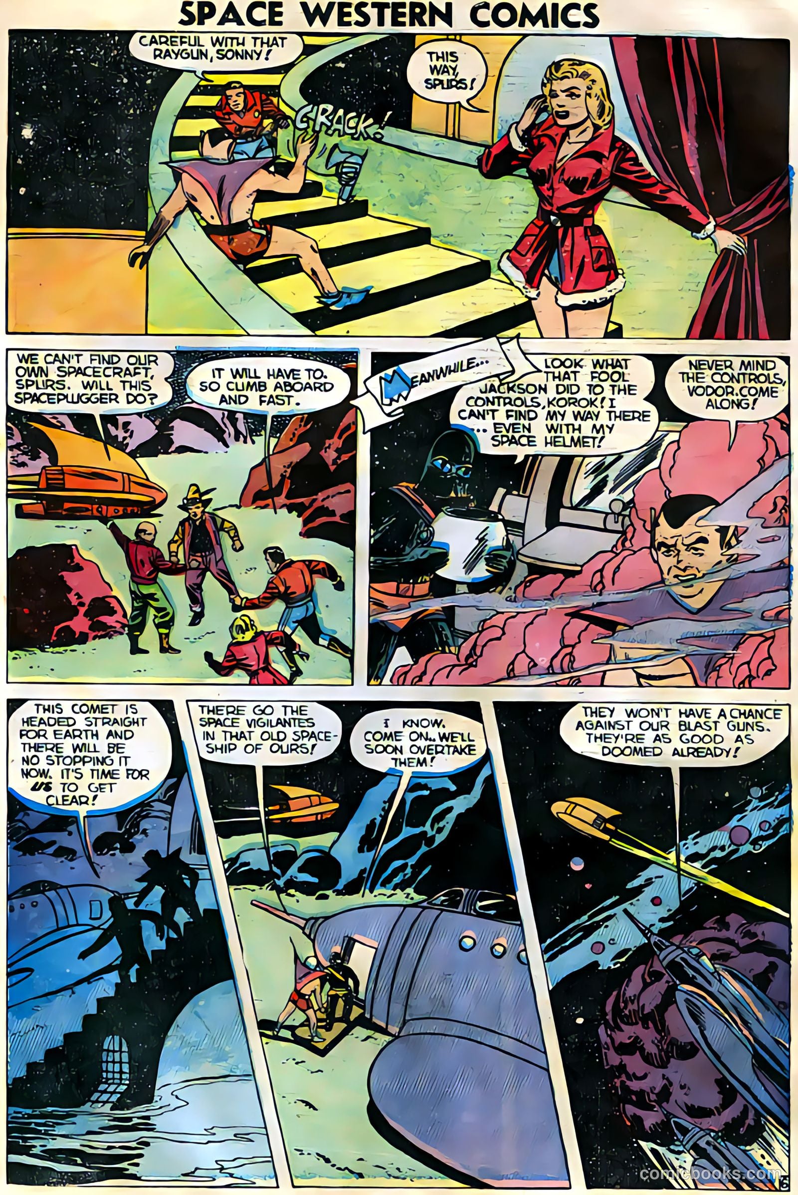Space Western Comics #44 (1953) — page 31 of 36