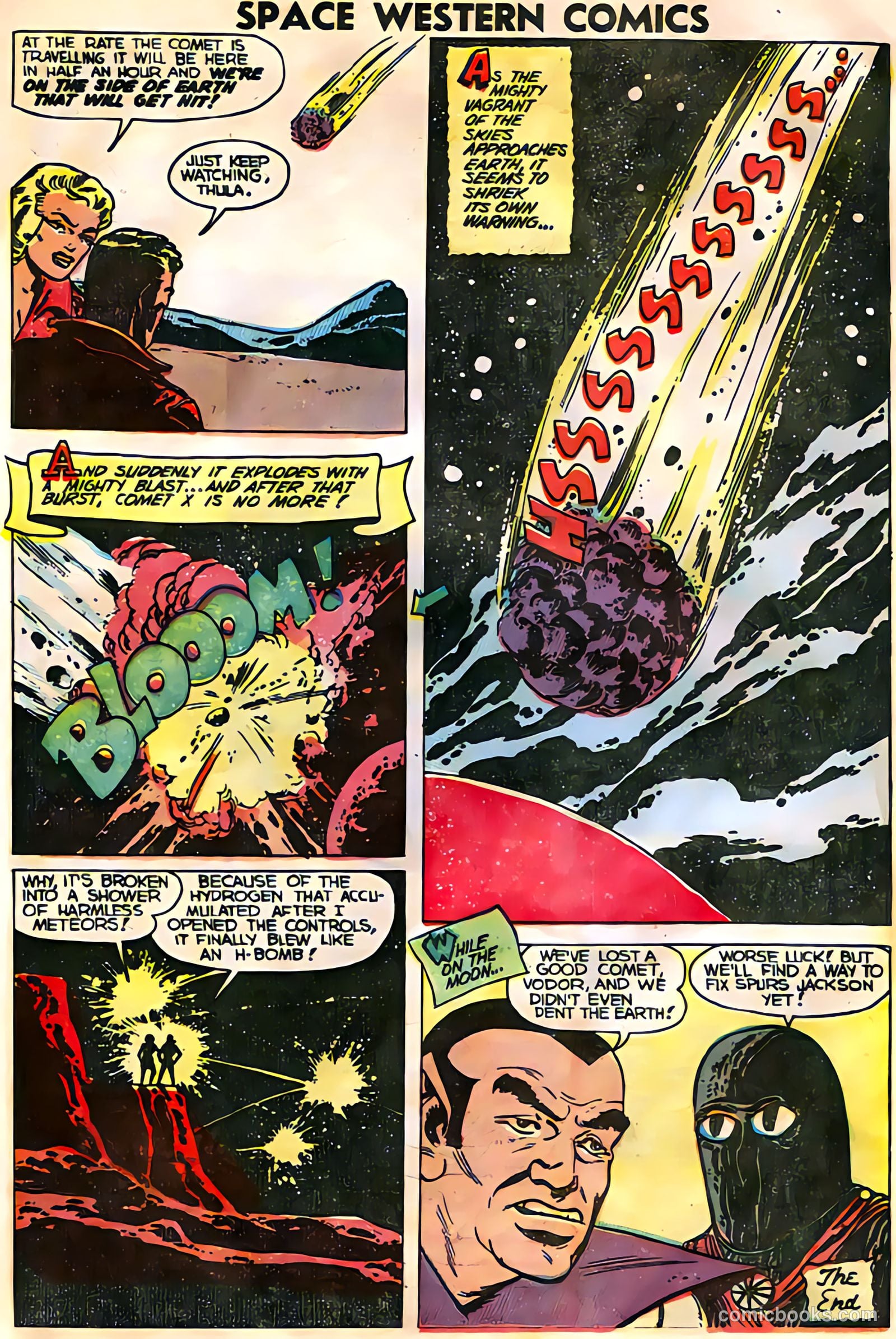 Space Western Comics #44 (1953) — page 33 of 36
