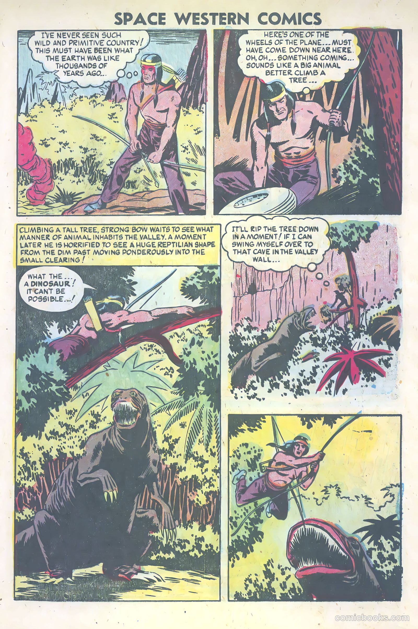 Space Western Comics #45 (1953) — page 5 of 36