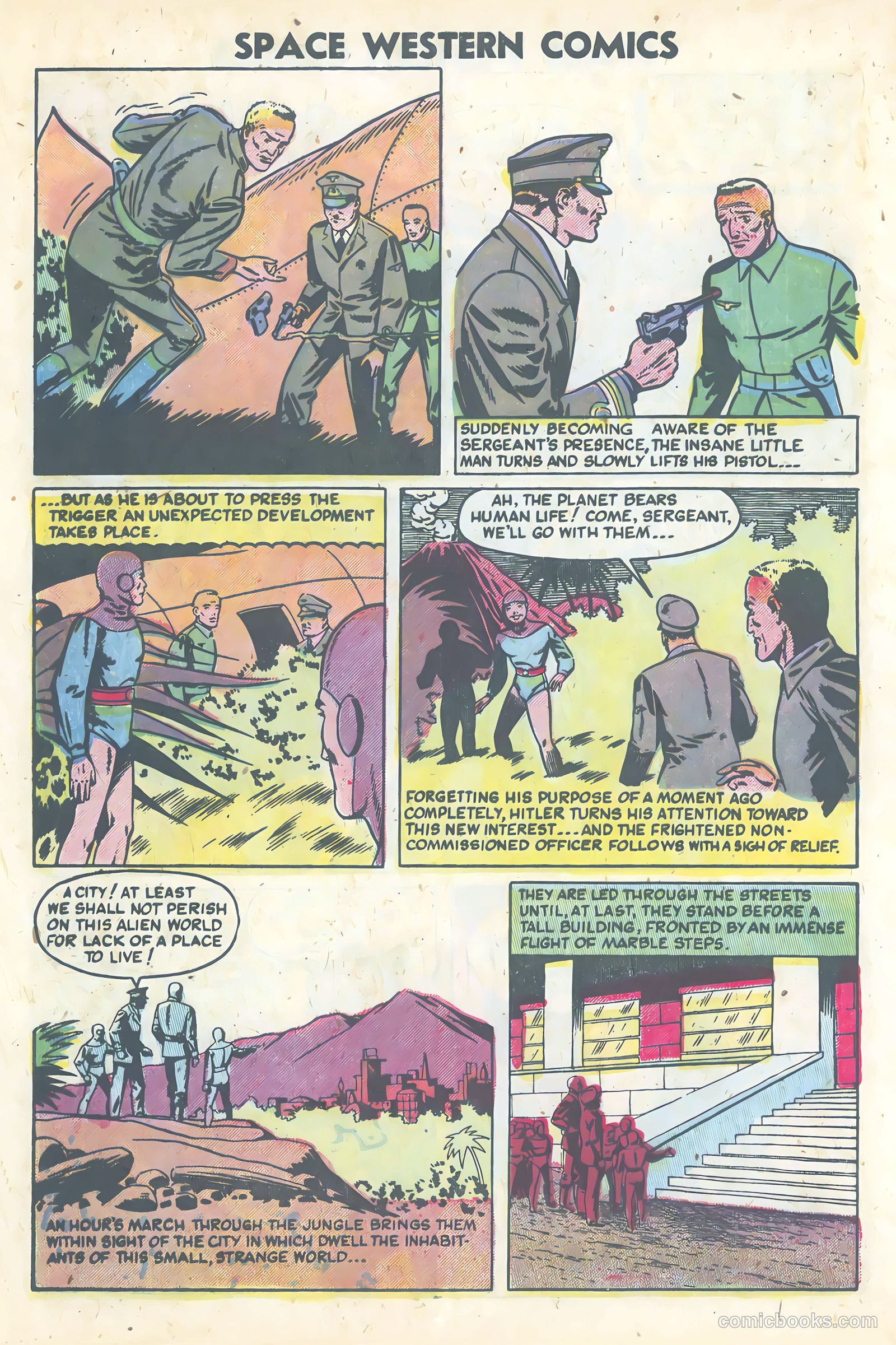 Space Western Comics #45 (1953) — page 12 of 36