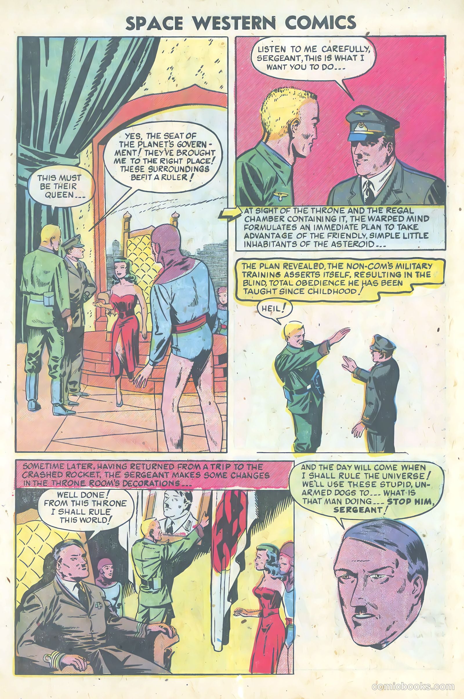Space Western Comics #45 (1953) — page 13 of 36