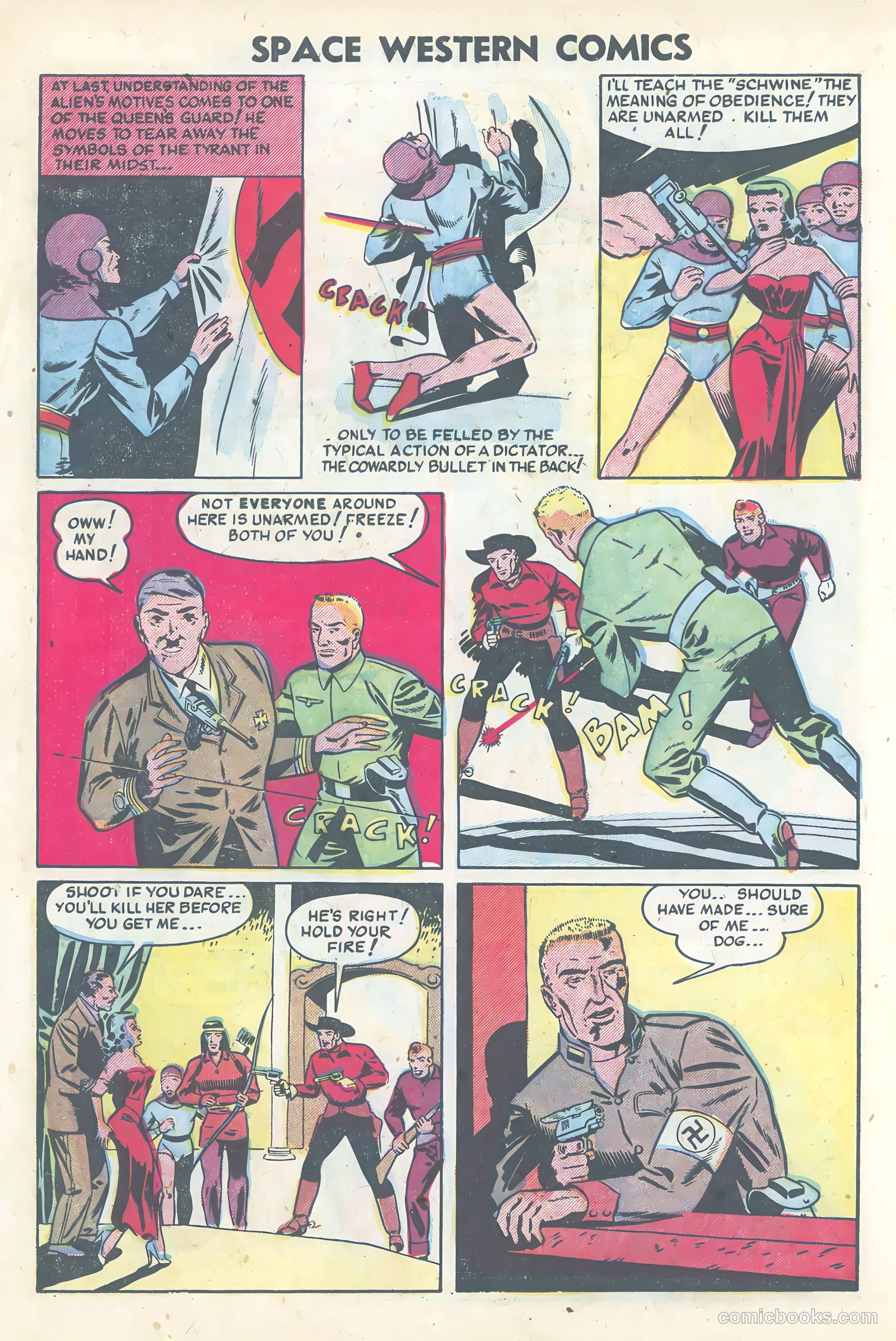 Space Western Comics #45 (1953) — page 14 of 36