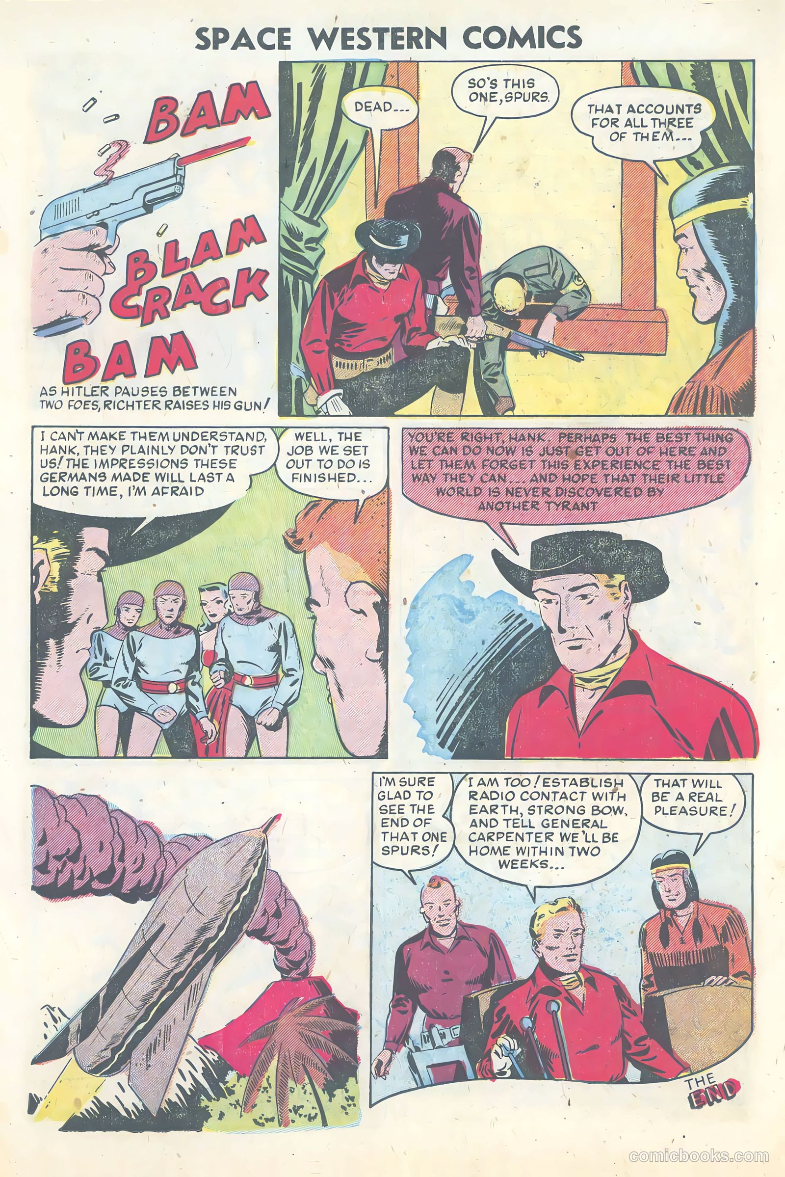 Space Western Comics #45 (1953) — page 15 of 36