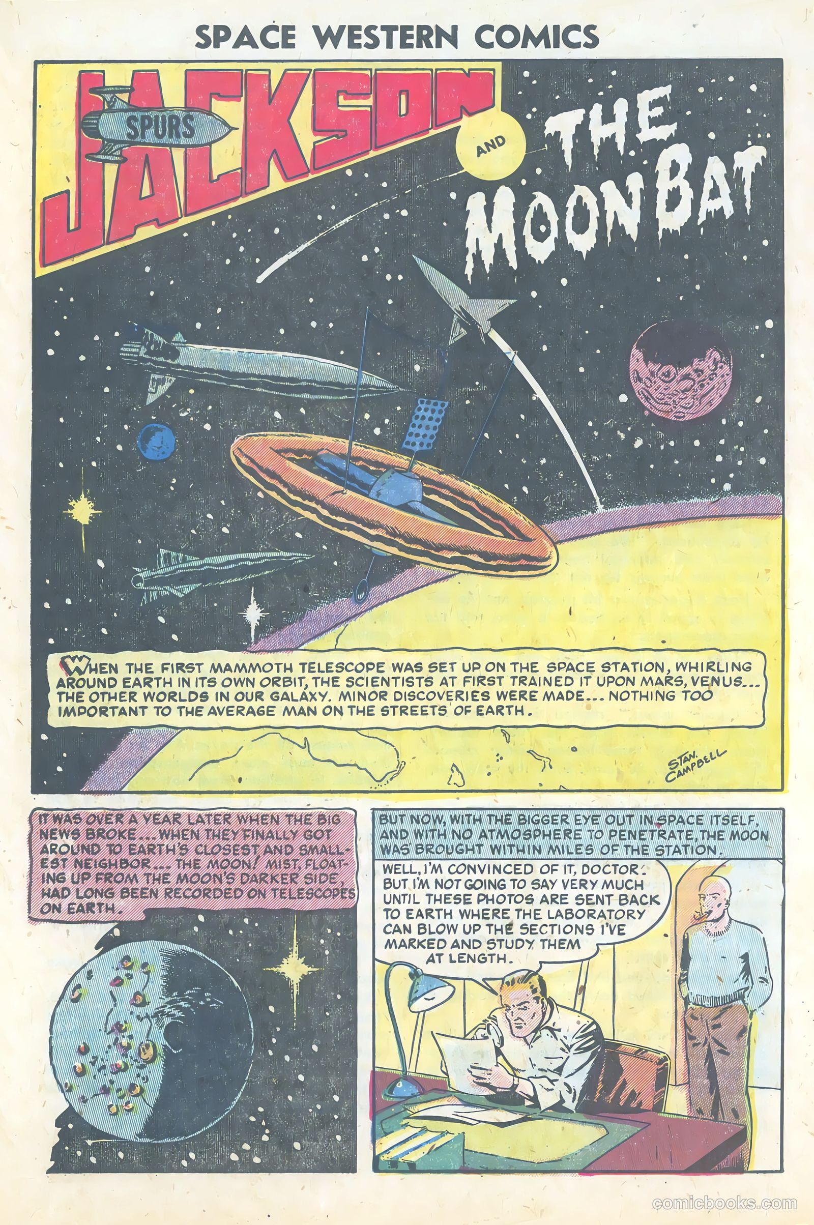 Space Western Comics #45 (1953) — page 20 of 36