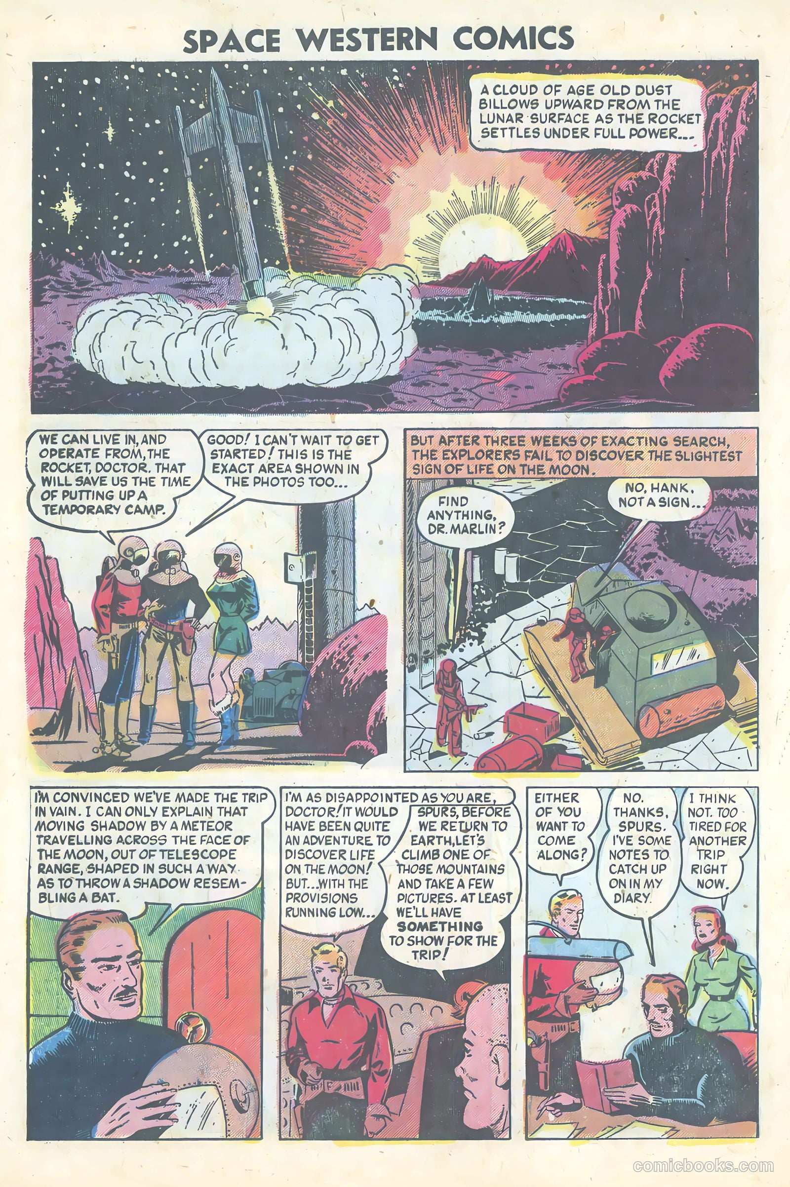 Space Western Comics #45 (1953) — page 24 of 36