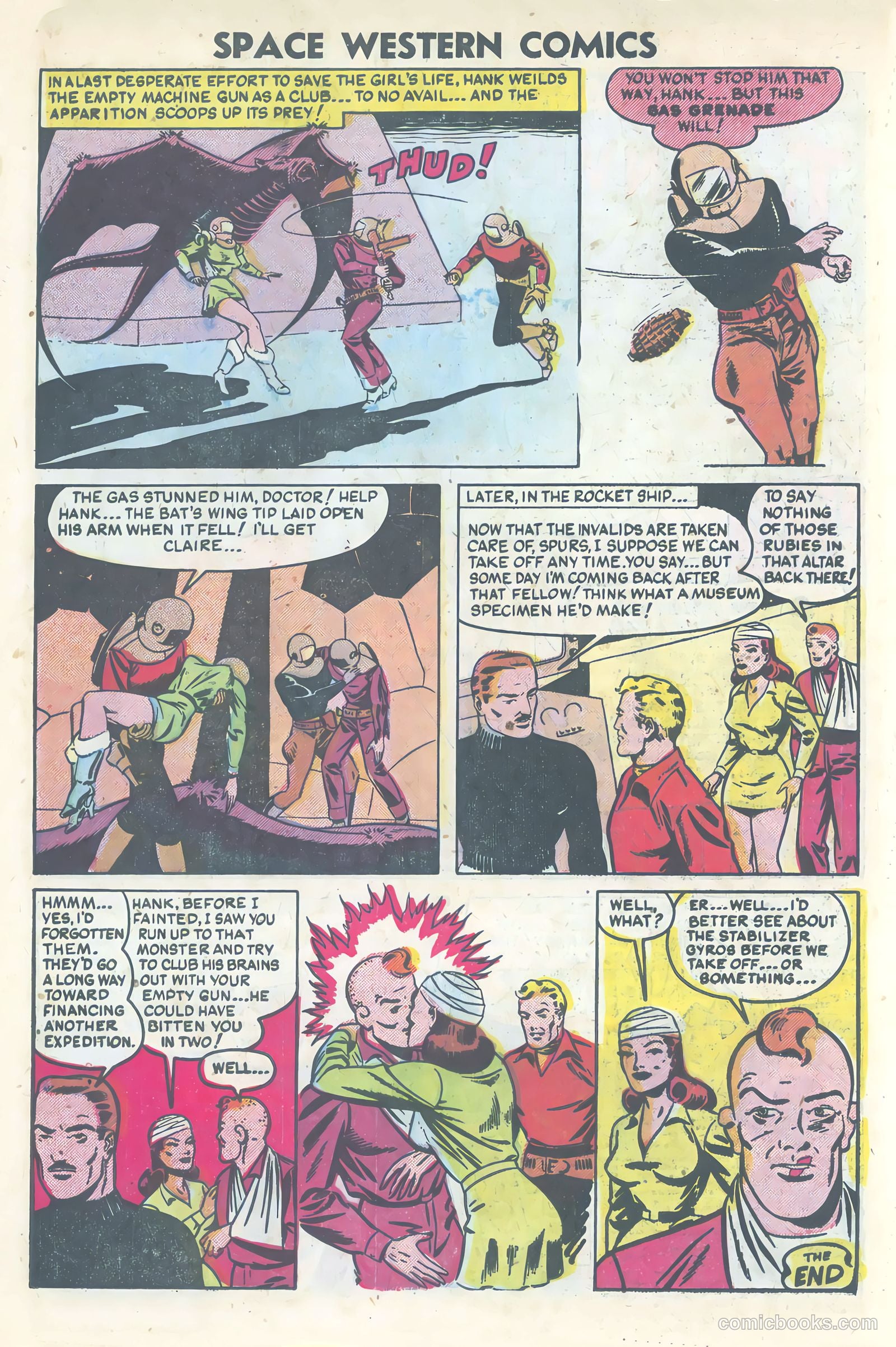 Space Western Comics #45 (1953) — page 27 of 36