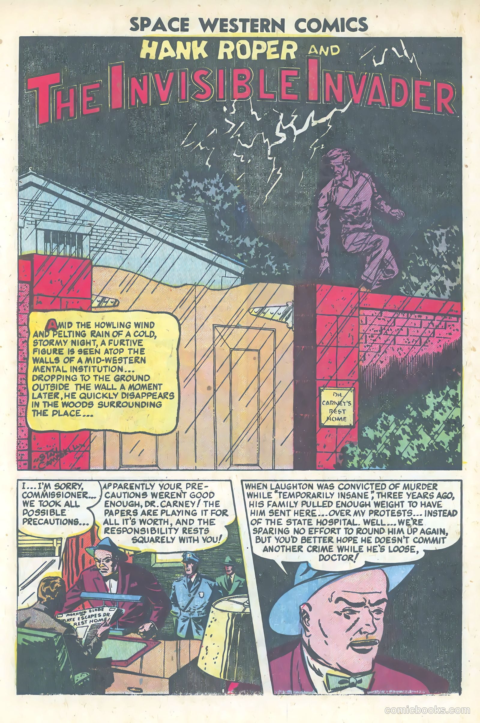 Space Western Comics #45 (1953) — page 28 of 36