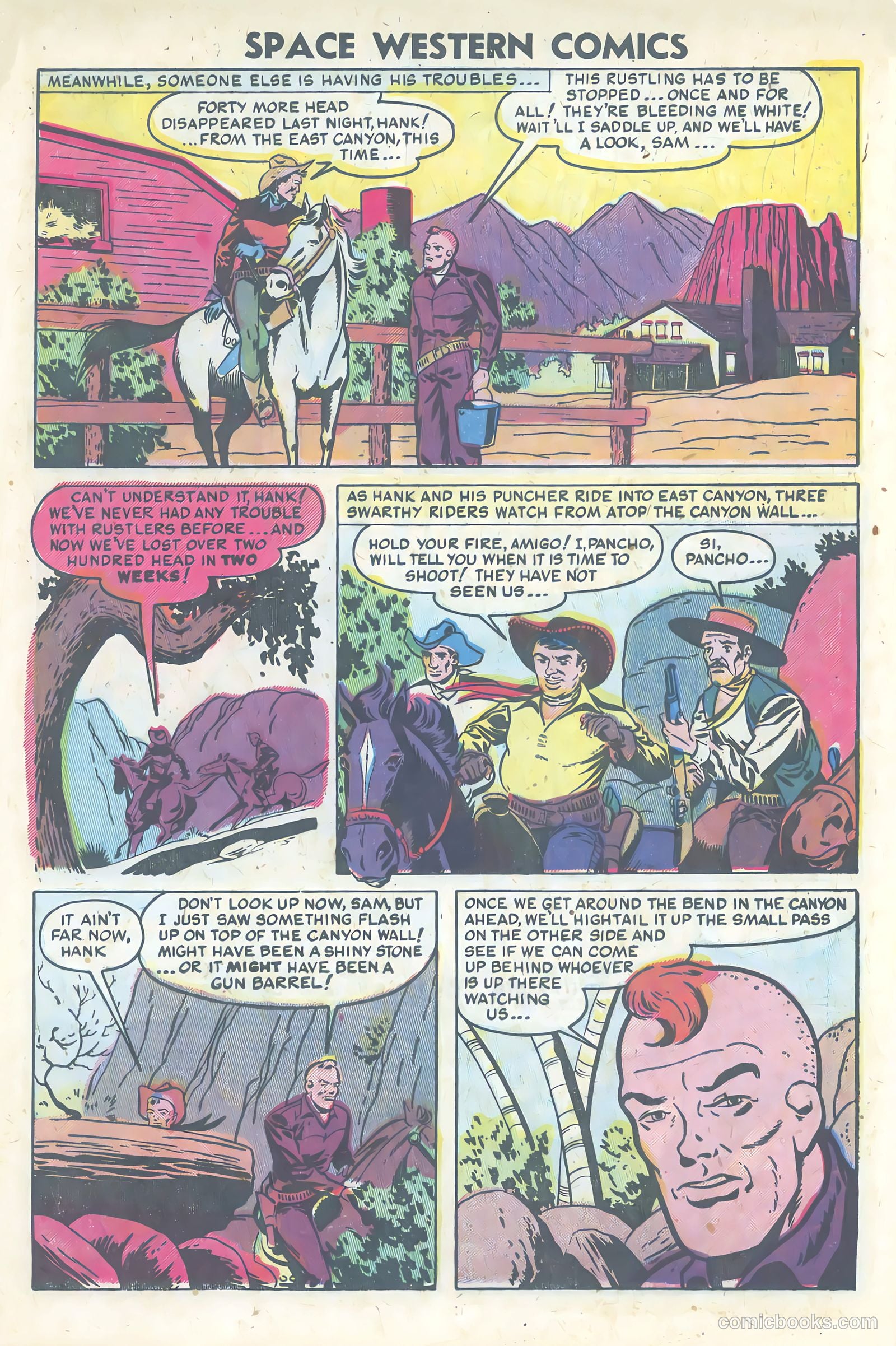 Space Western Comics #45 (1953) — page 29 of 36