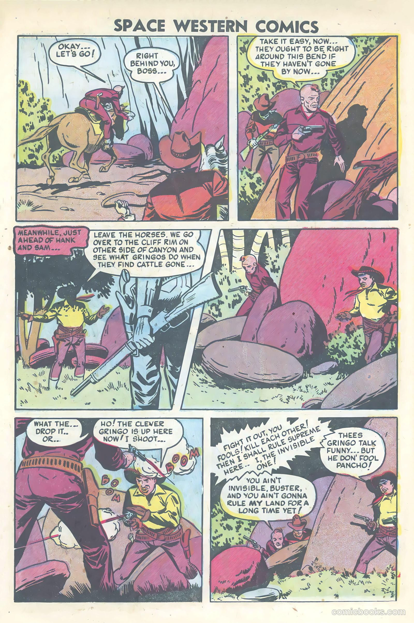 Space Western Comics #45 (1953) — page 30 of 36