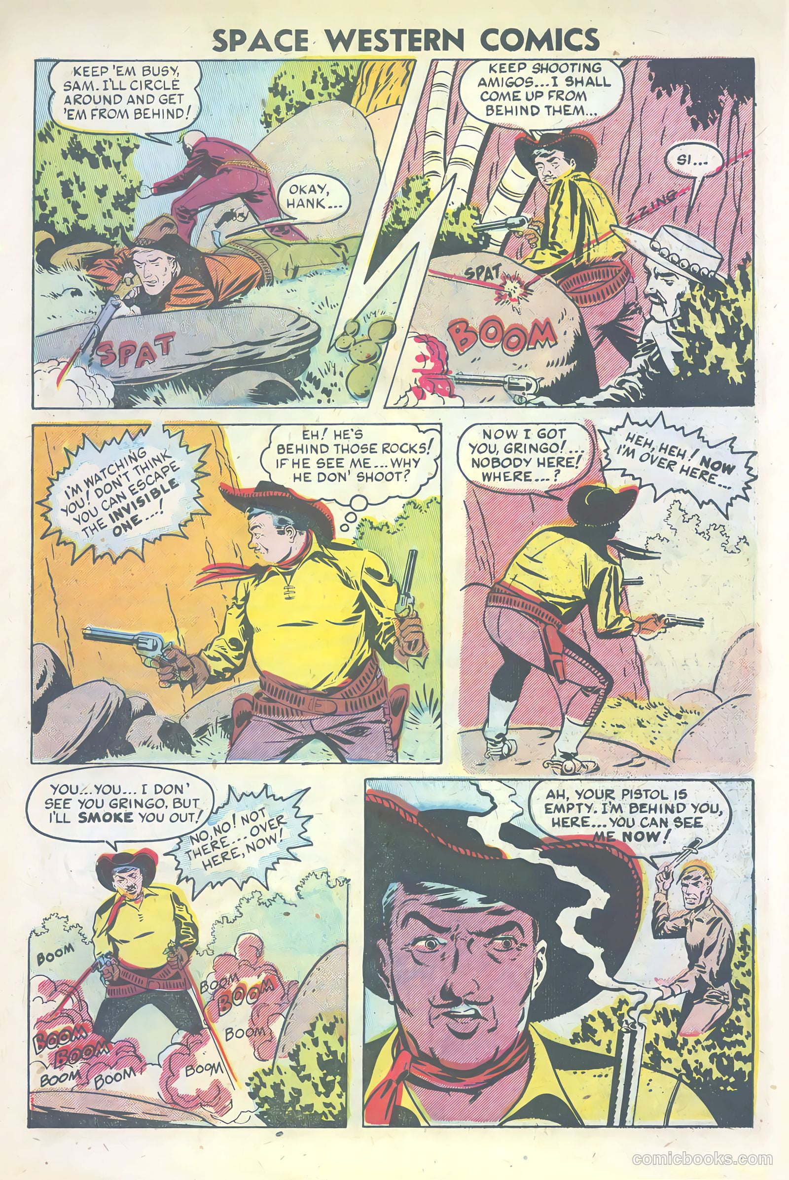 Space Western Comics #45 (1953) — page 31 of 36