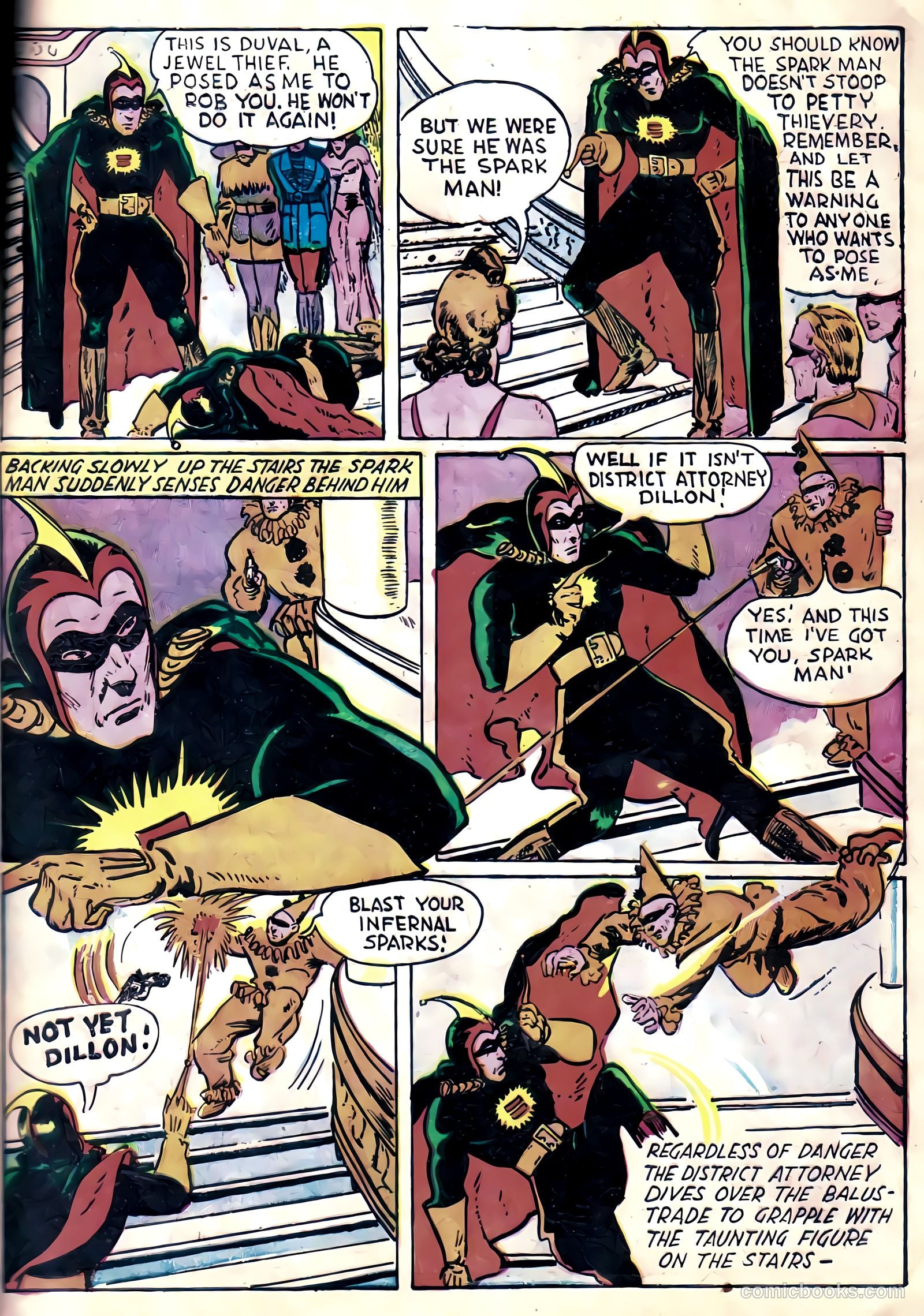 Spark Man Comics #1 (1945) — page 9 of 37