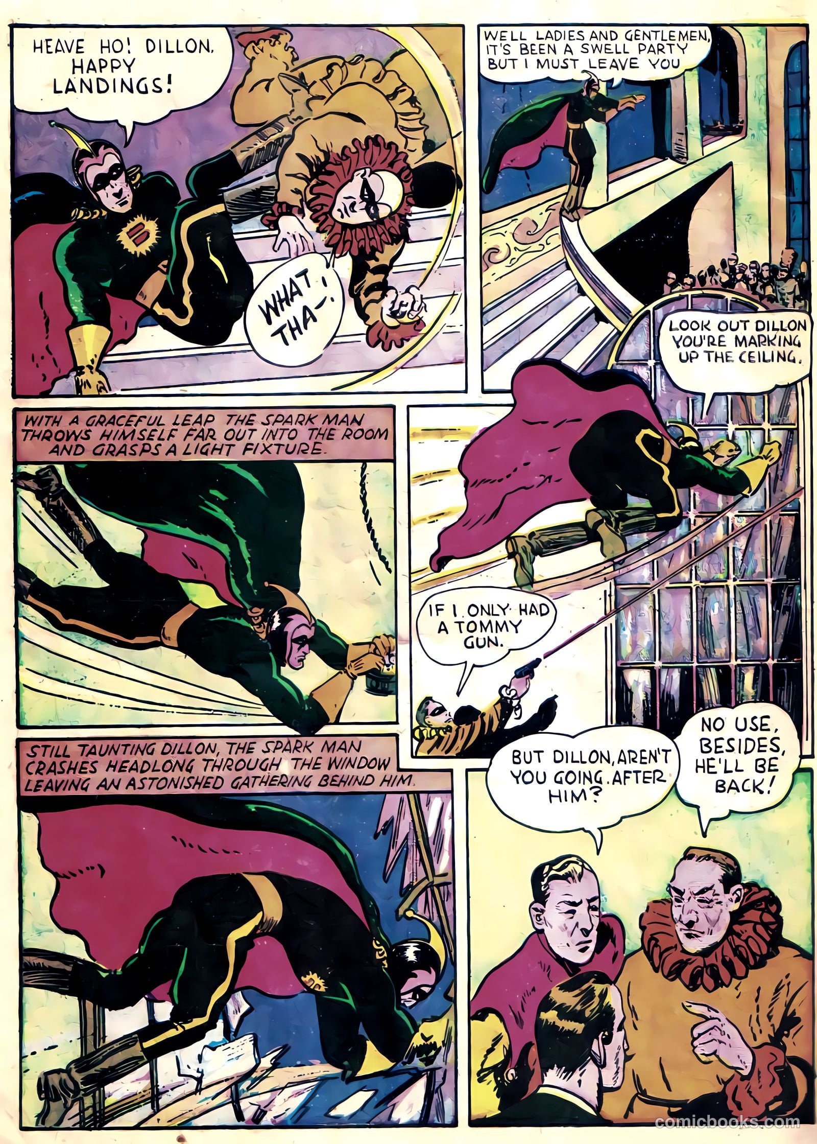 Spark Man Comics #1 (1945) — page 10 of 37