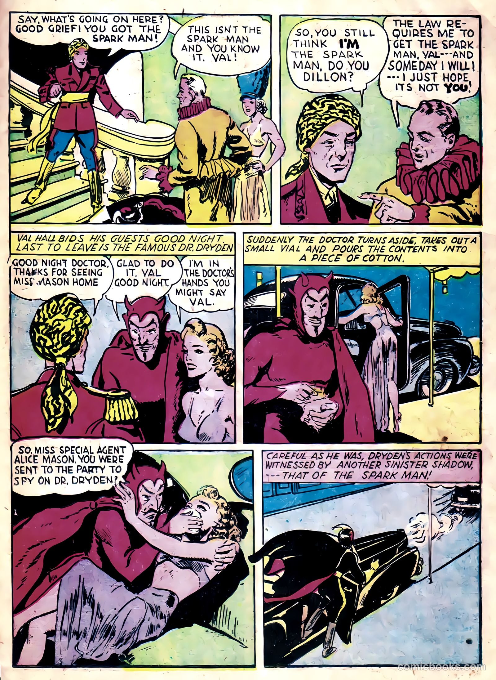 Spark Man Comics #1 (1945) — page 11 of 37