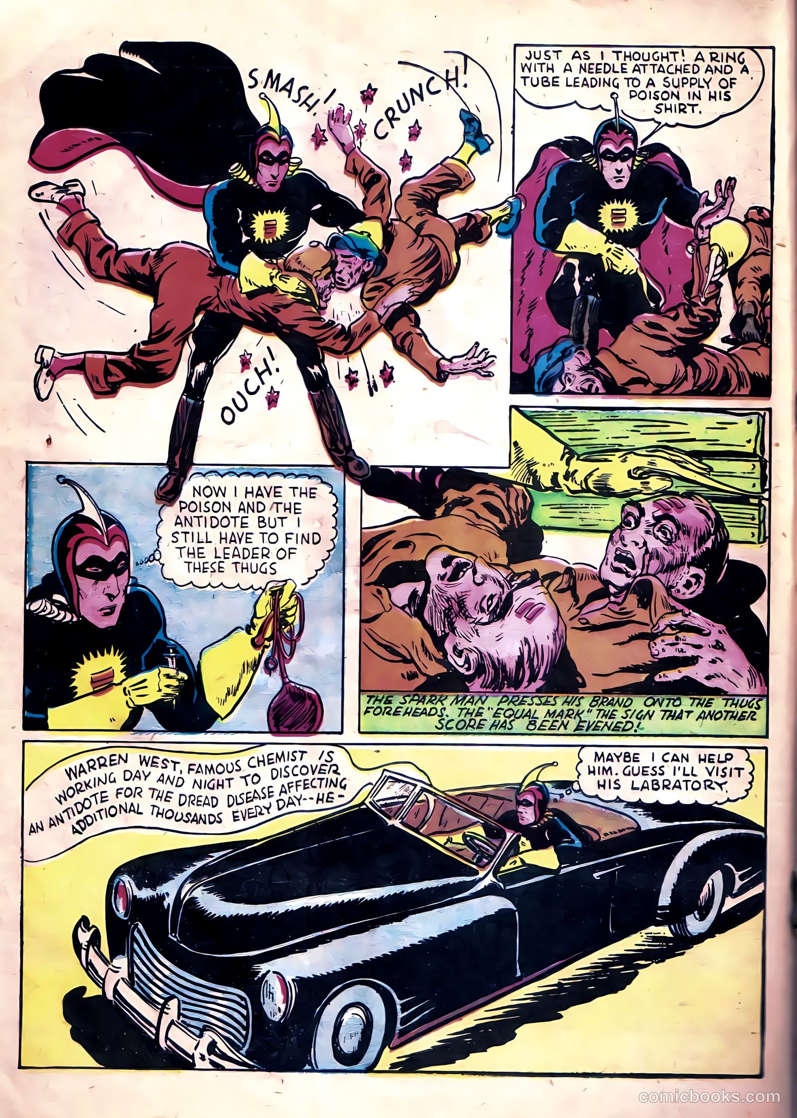 Spark Man Comics #1 (1945) — page 18 of 37