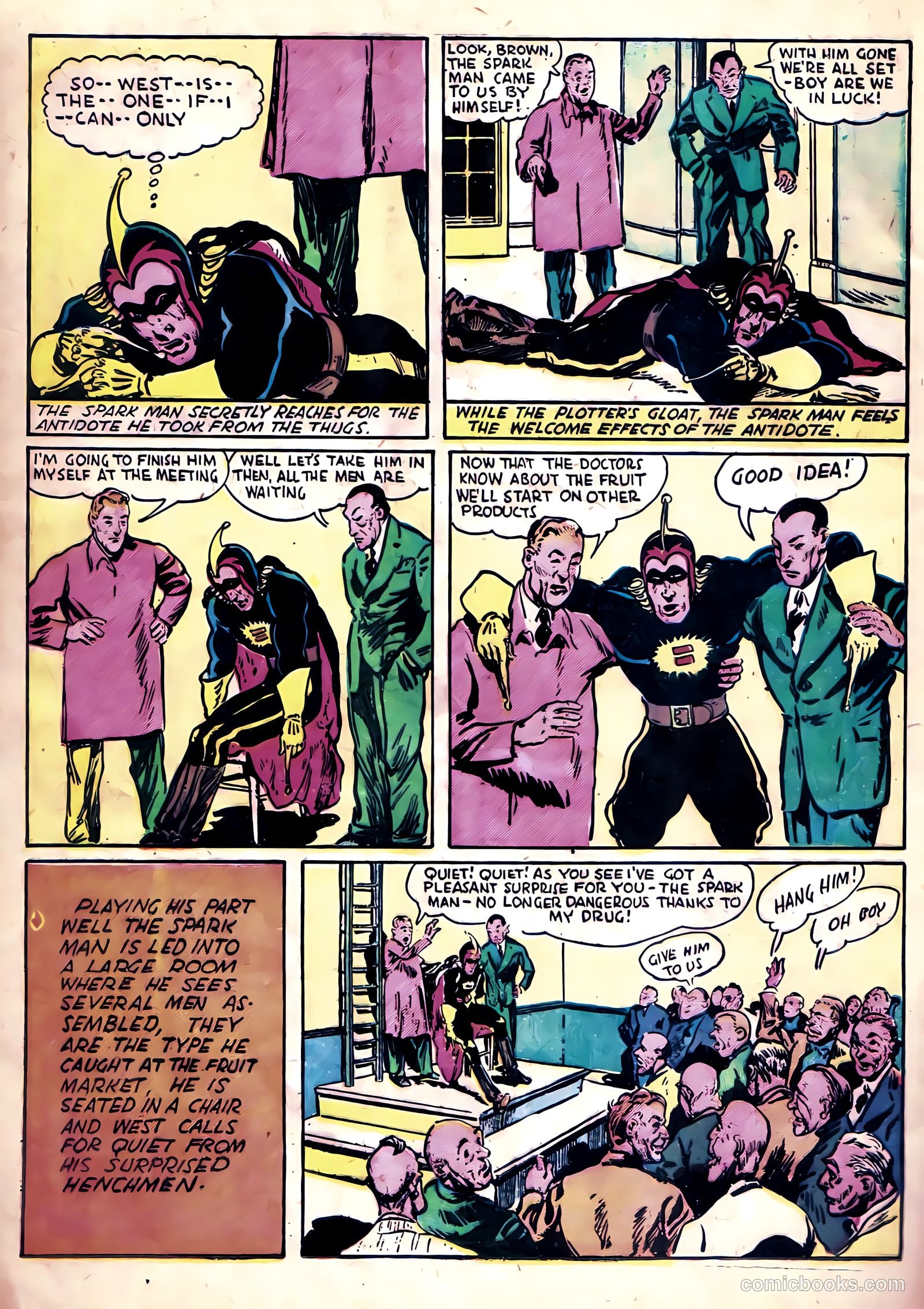 Spark Man Comics #1 (1945) — page 20 of 37