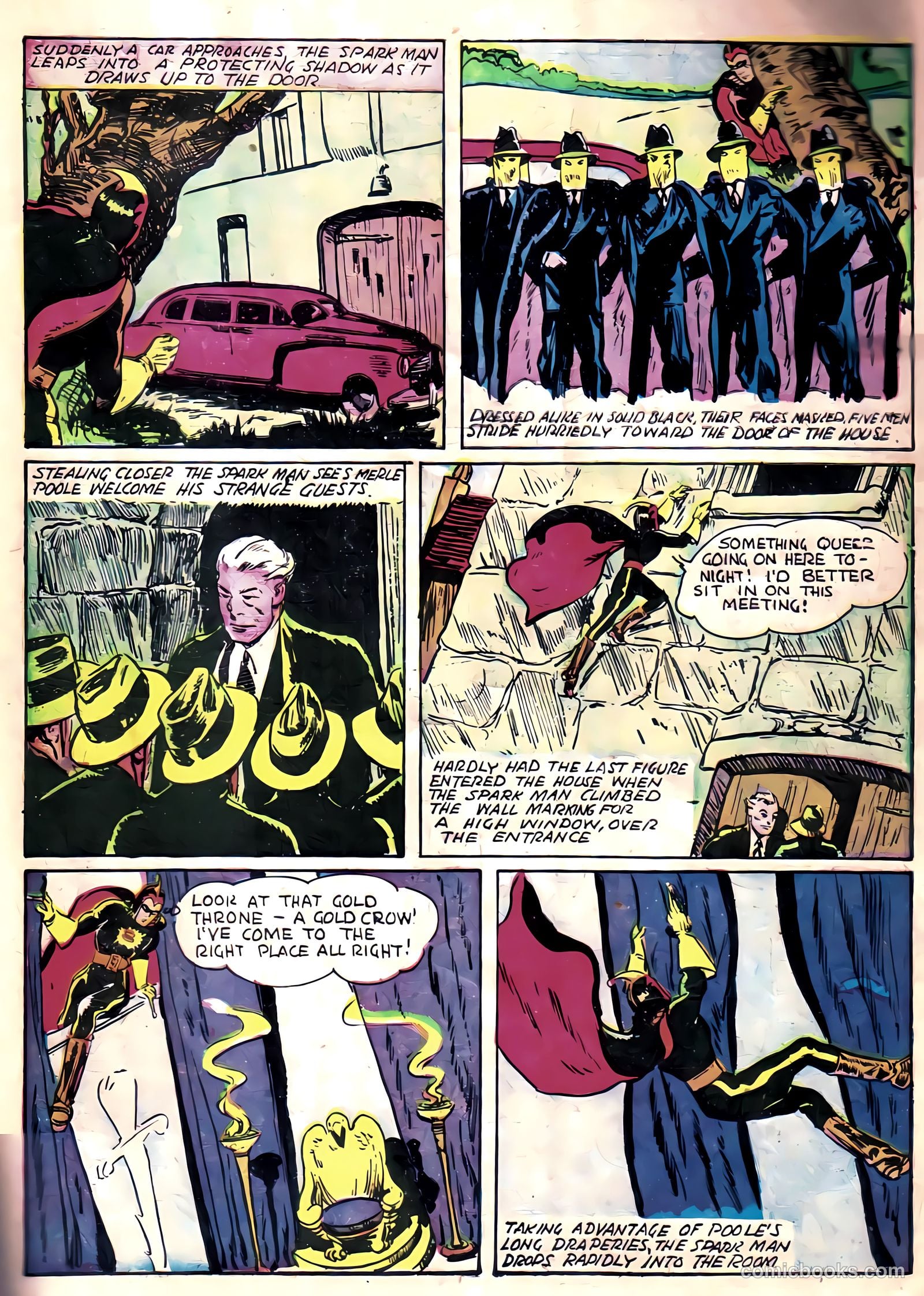 Spark Man Comics #1 (1945) — page 27 of 37