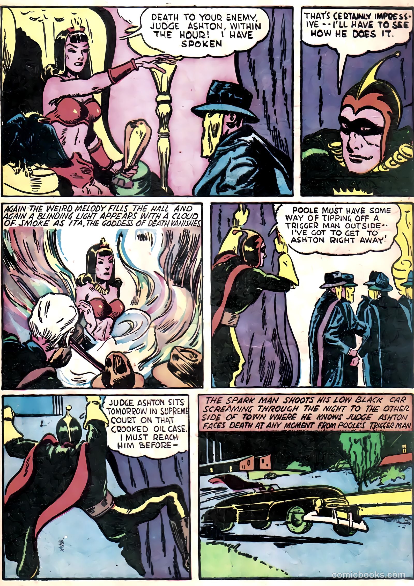 Spark Man Comics #1 (1945) — page 29 of 37