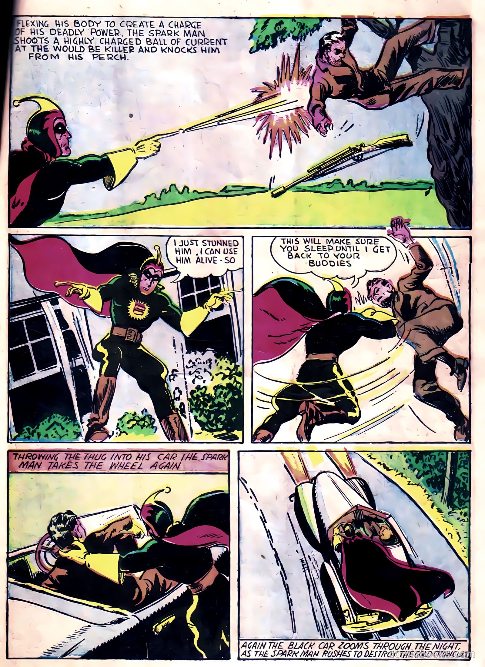 Spark Man Comics #1 (1945) — page 31 of 37