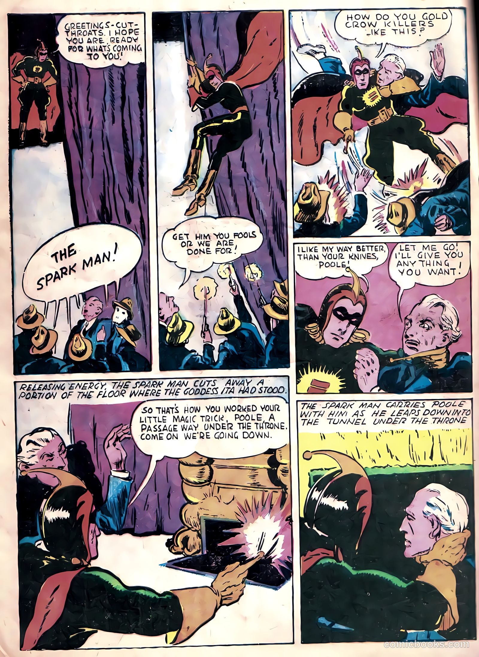Spark Man Comics #1 (1945) — page 32 of 37