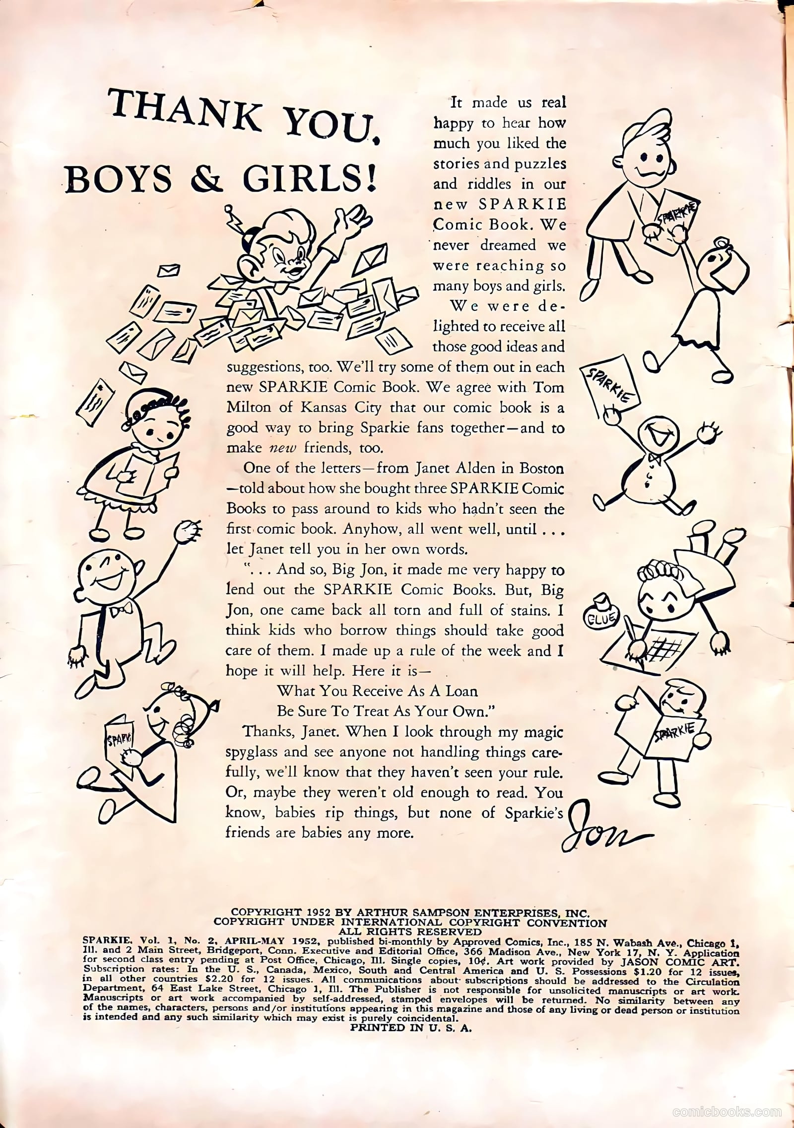 Sparkie #2 (1952) — page 2 of 36