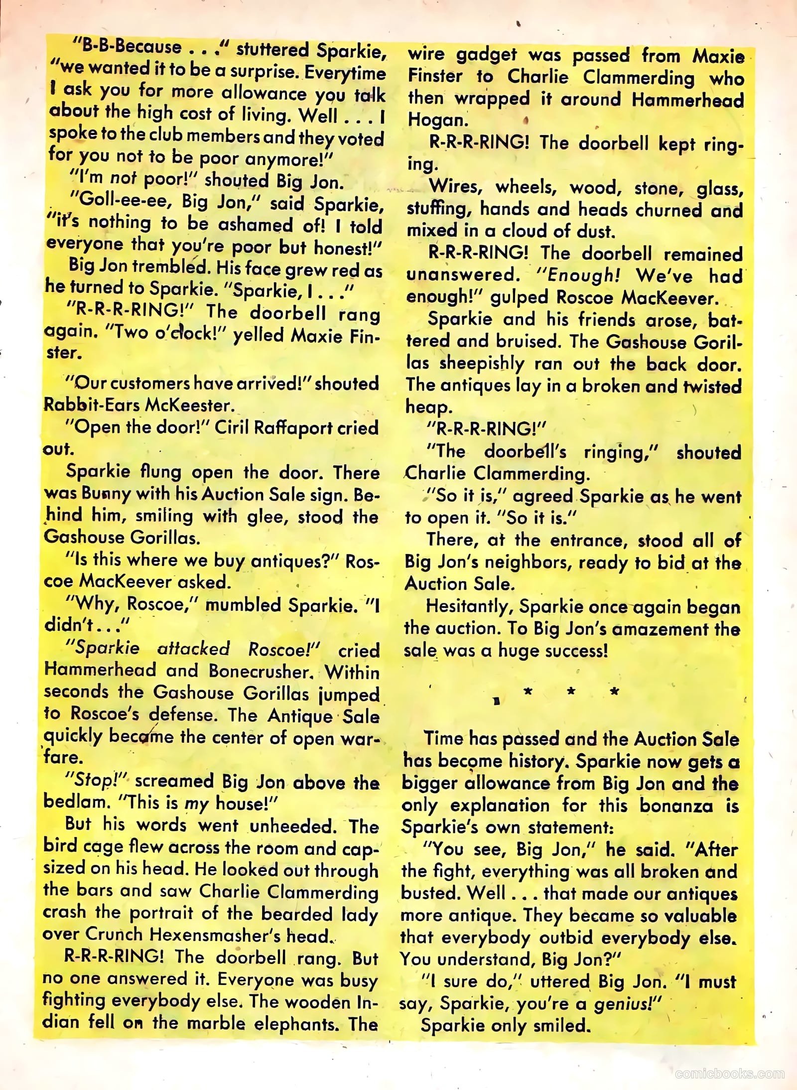Sparkie #2 (1952) — page 17 of 36