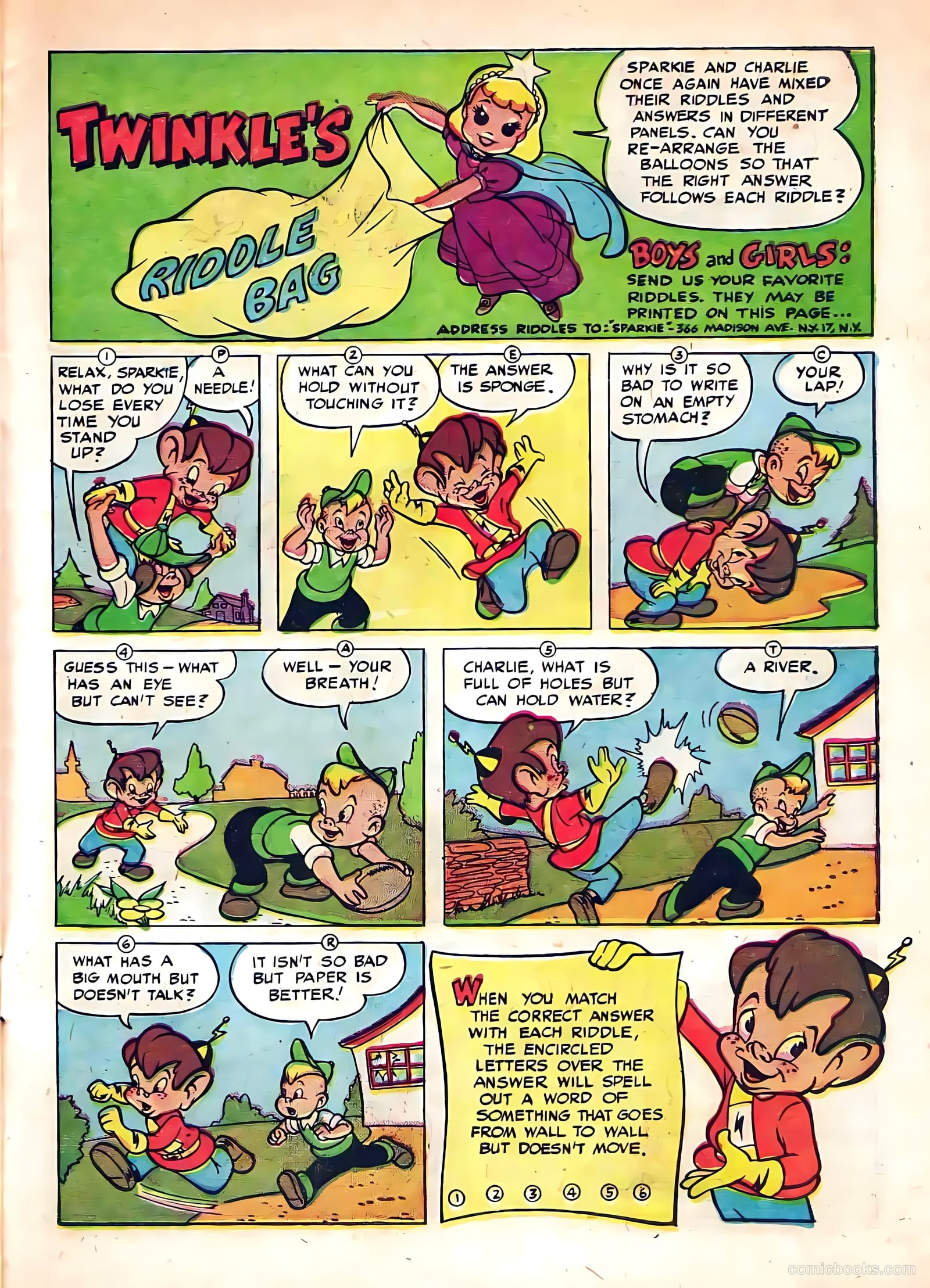 Sparkie #2 (1952) — page 31 of 36