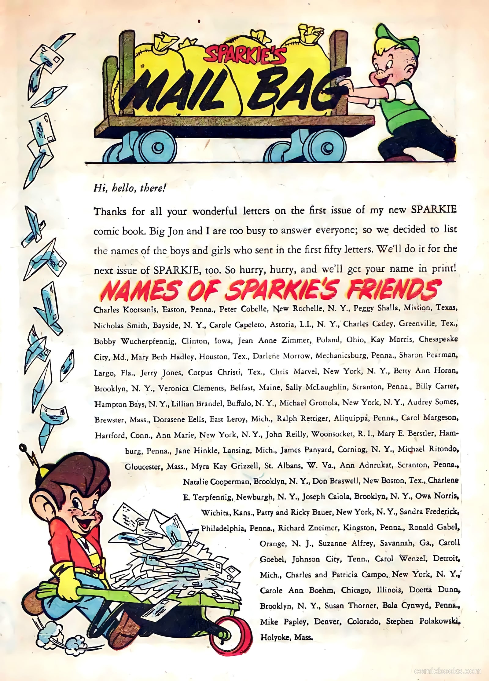 Sparkie #2 (1952) — page 33 of 36