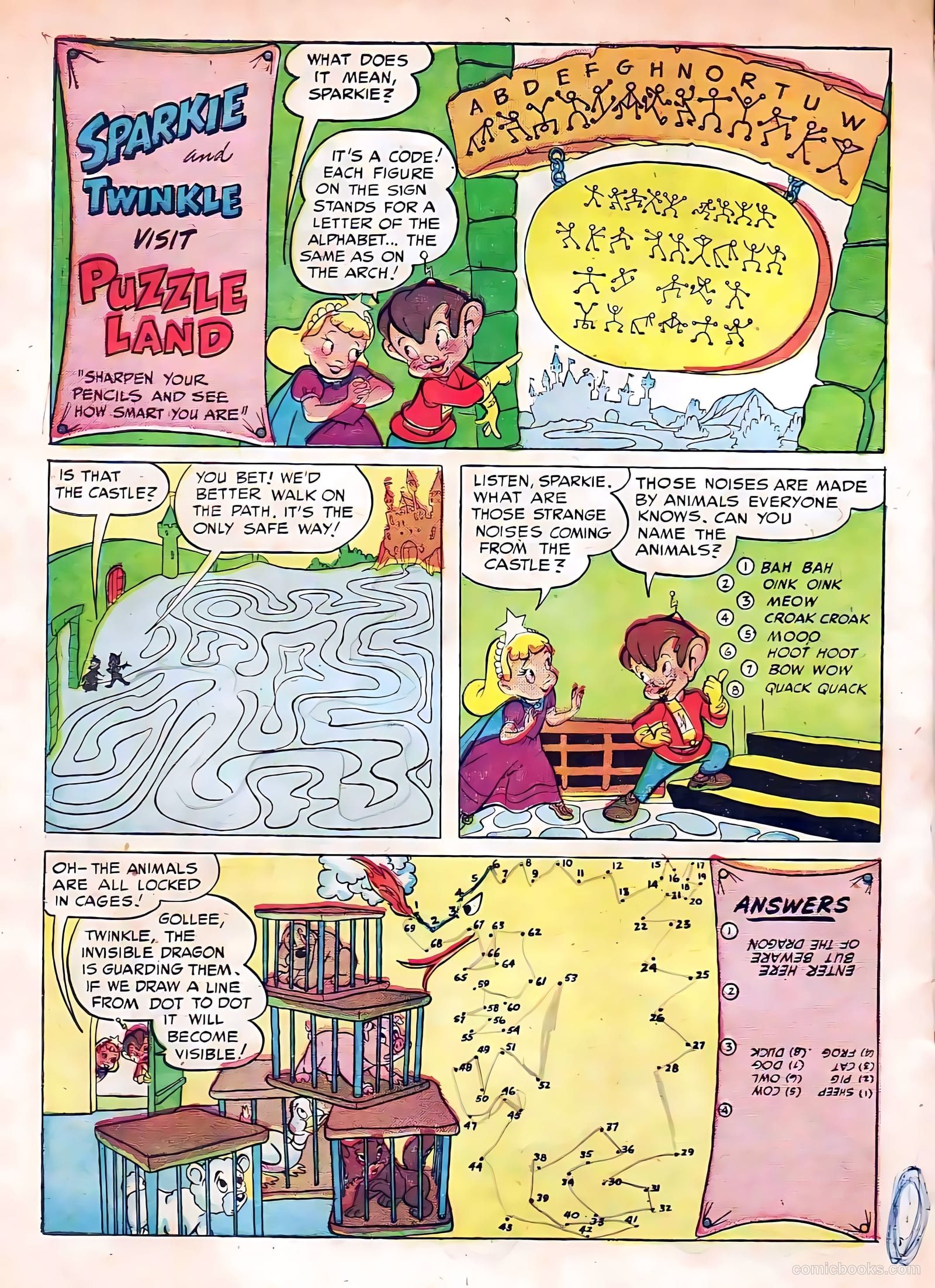 Sparkie #2 (1952) — page 34 of 36
