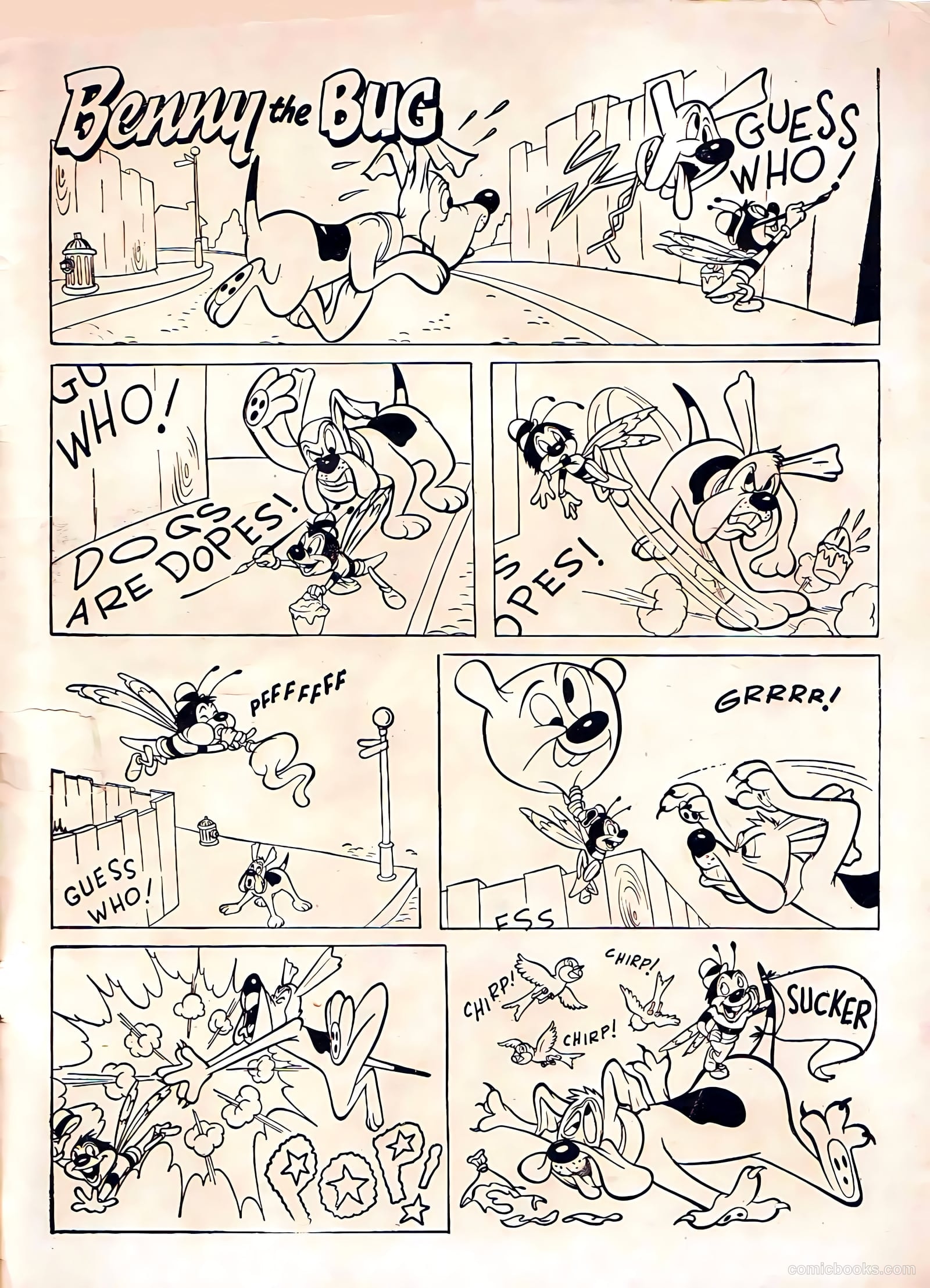 Sparkie #2 (1952) — page 35 of 36