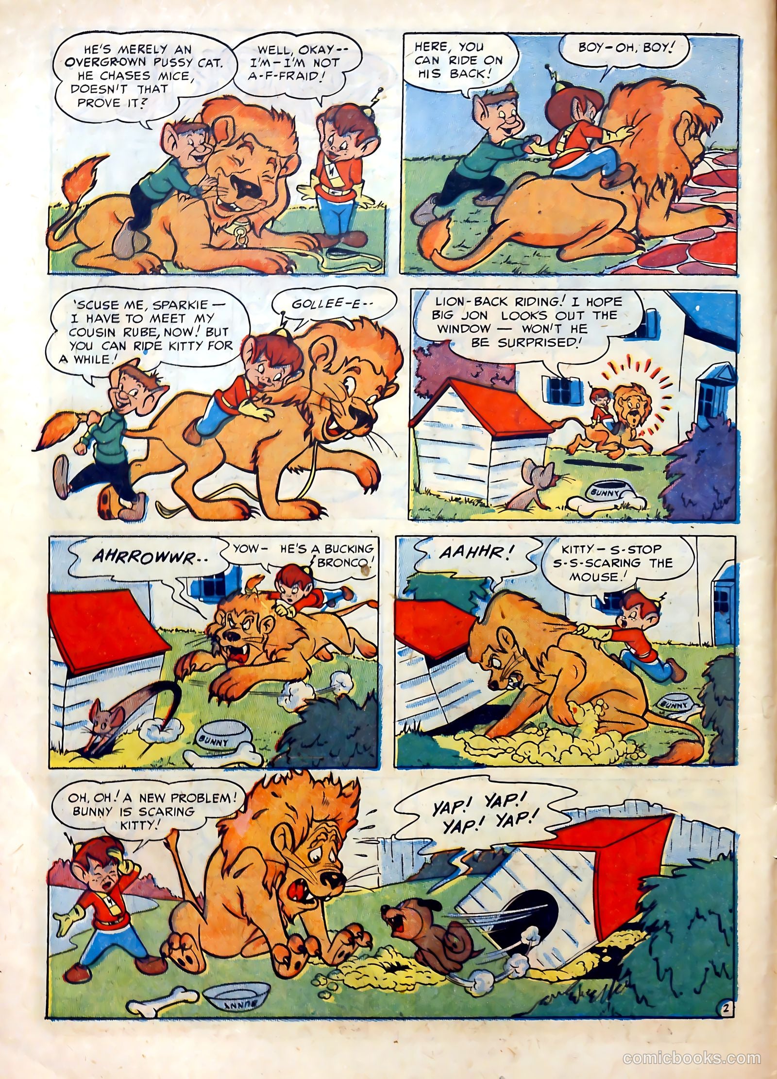 Sparkie #3 (1952) — page 10 of 36